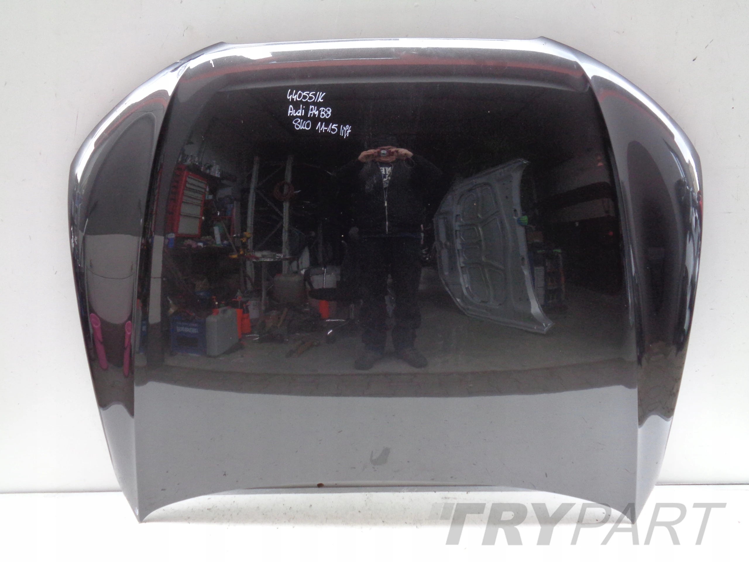 AUDI A4 B8 8K 8K0 11-15 LIFT ENGINE HOOD BONNET NO. 44055