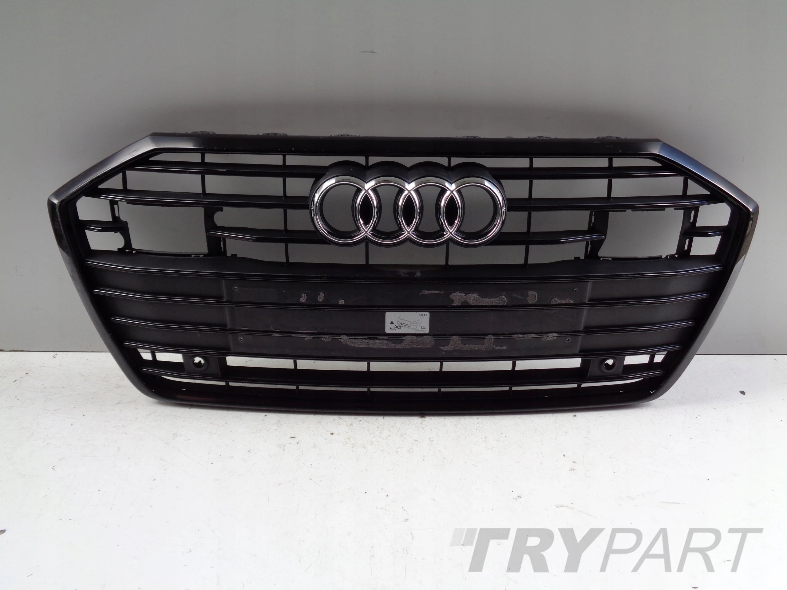 AUDI A6 C8 4K 4K0 18- BLACK GRILLE RADIATOR GRILL COVER