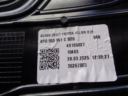 AUDI A6 C9 4P 4P0 24- Grille Cover