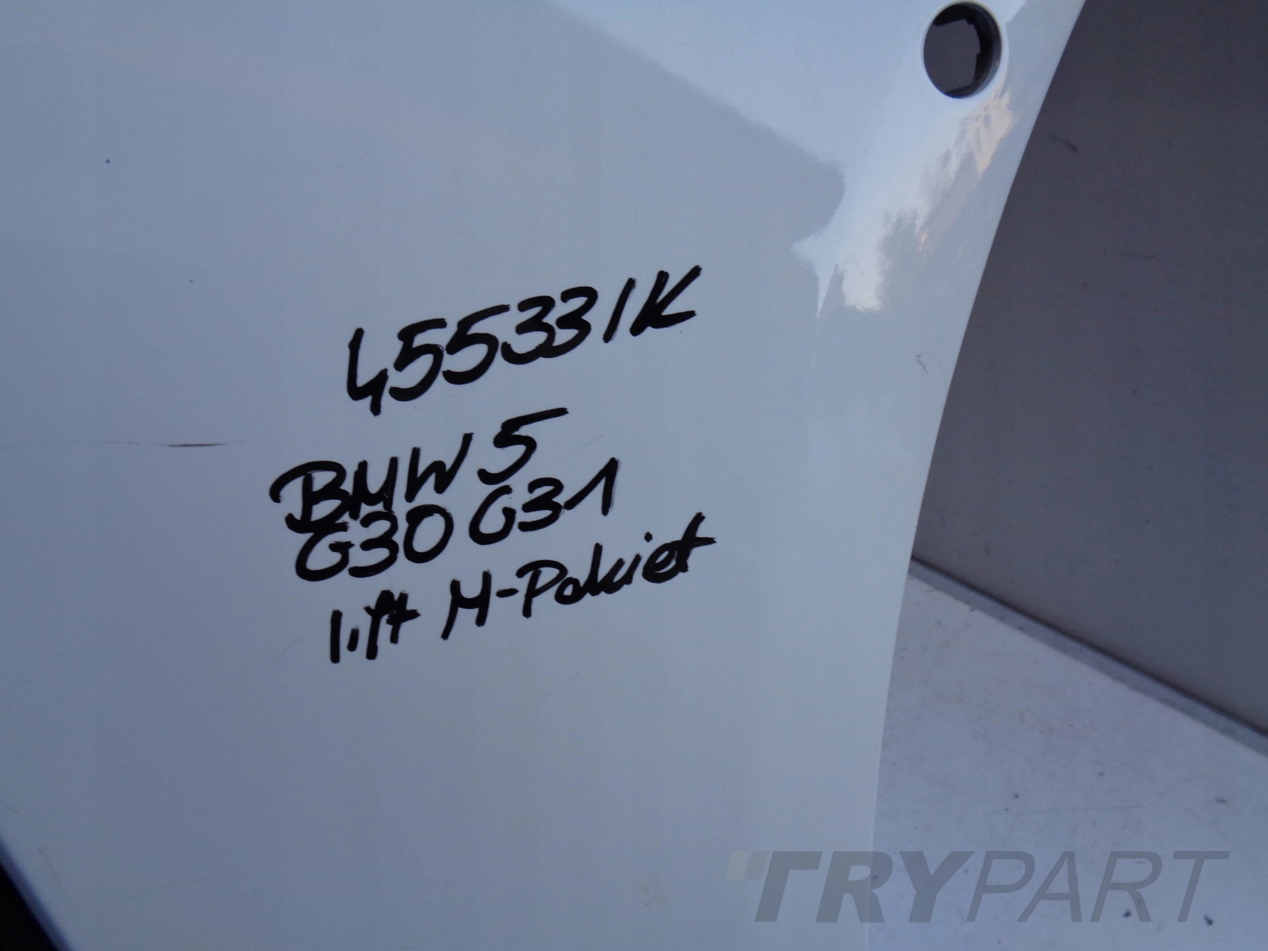 BMW 5 G30 G31 LIFT M-PACKAGE FRONT BUMPER NO. 45533