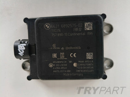 BMW 6892575 DISTRONIC ACC RADAR SENSOR