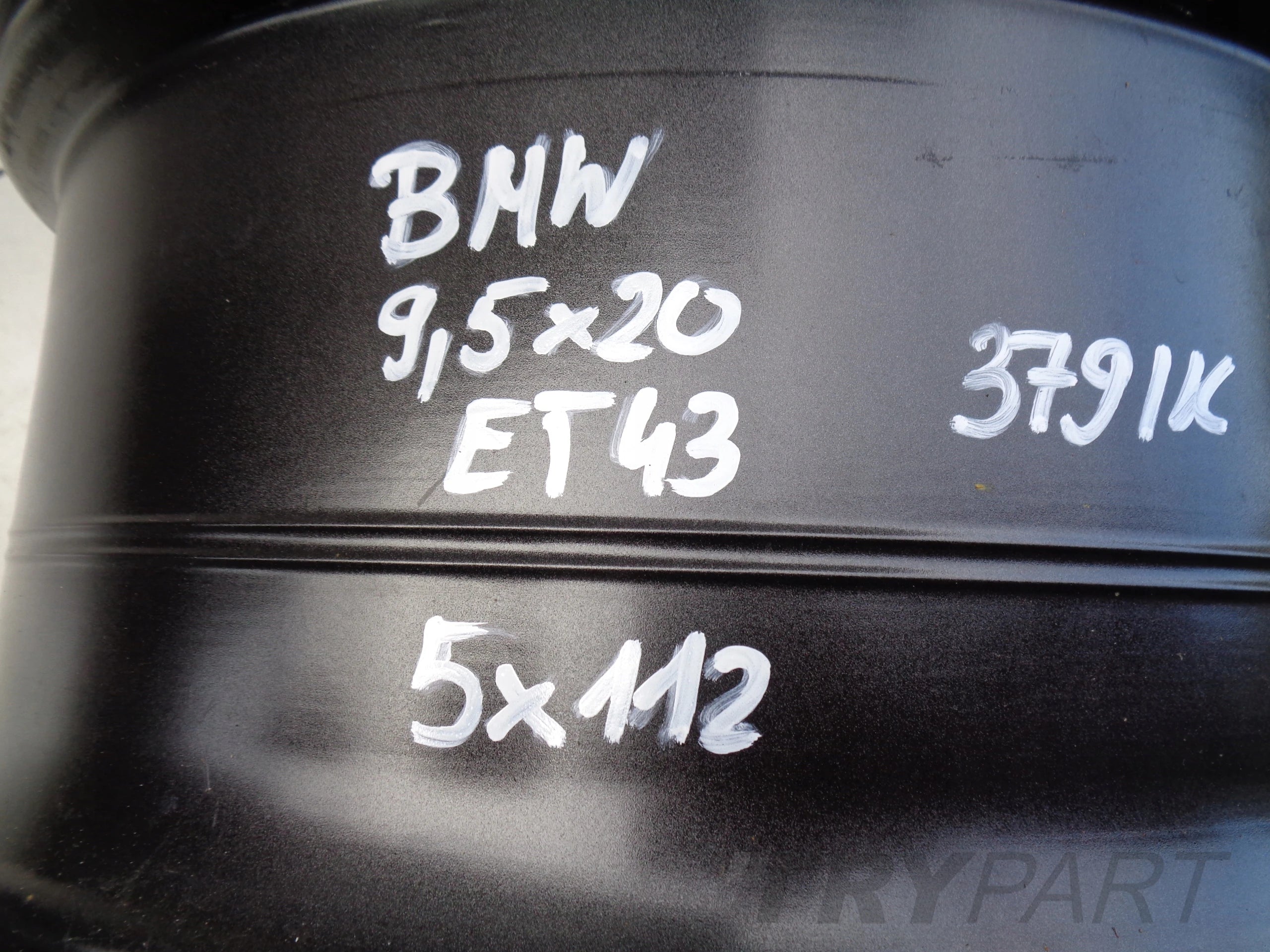 BMW ALUMINUM RIM 9.5JX20 ET43 5X112