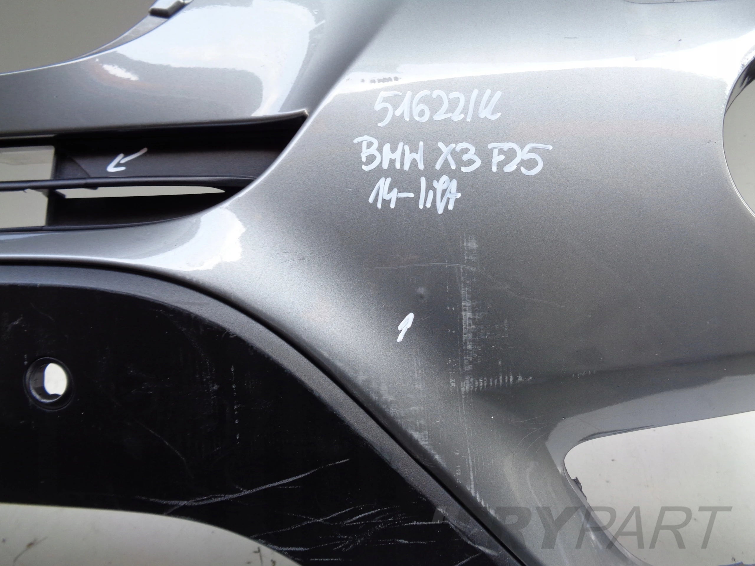 BMW X3 F25 14- LIFT X4 F26 FRONT BUMPER NO. 51622