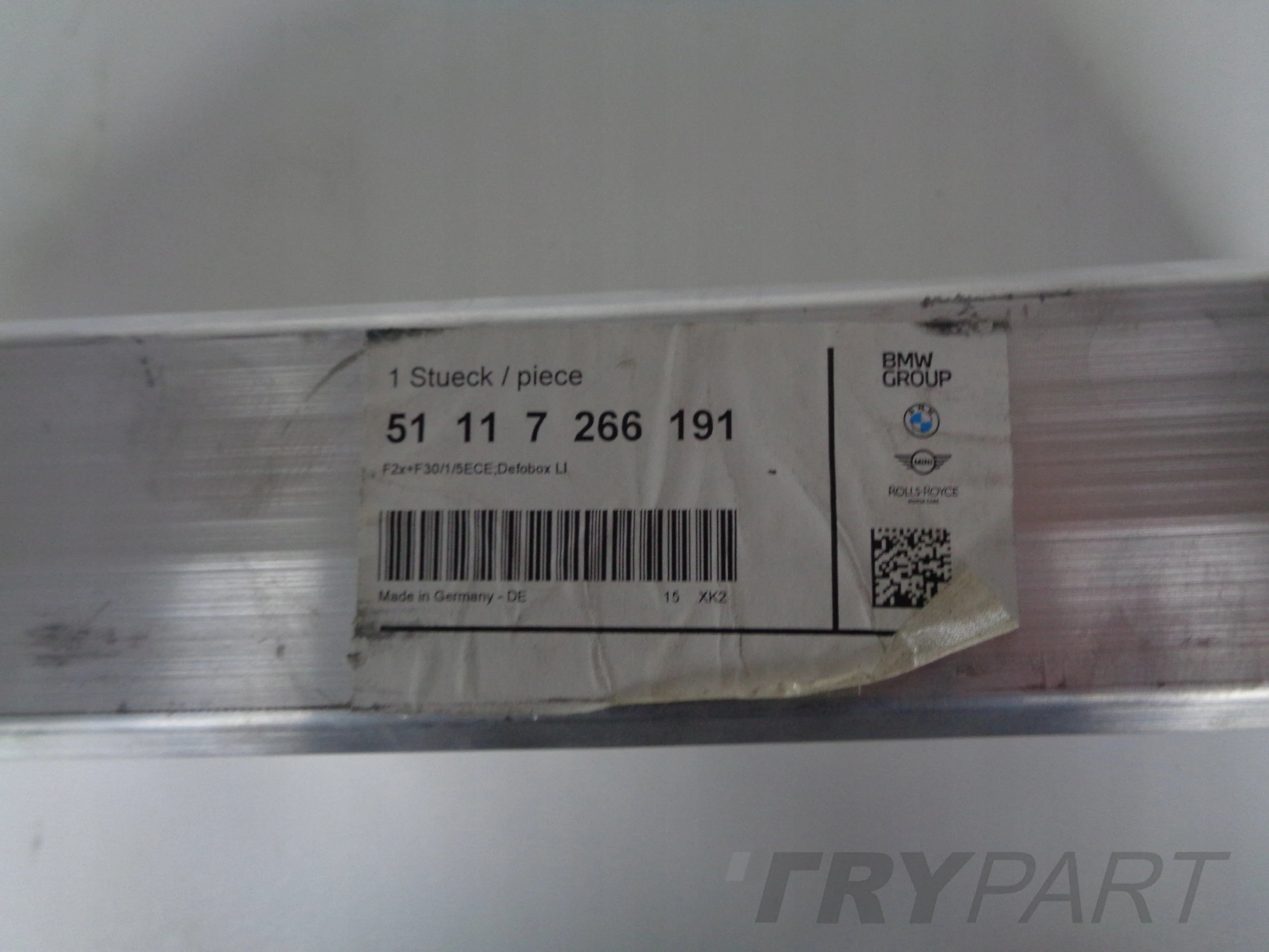 CRUSH ZONE REINFORCEMENT LEFT BUMPER BMW 1 F20 F21 10-