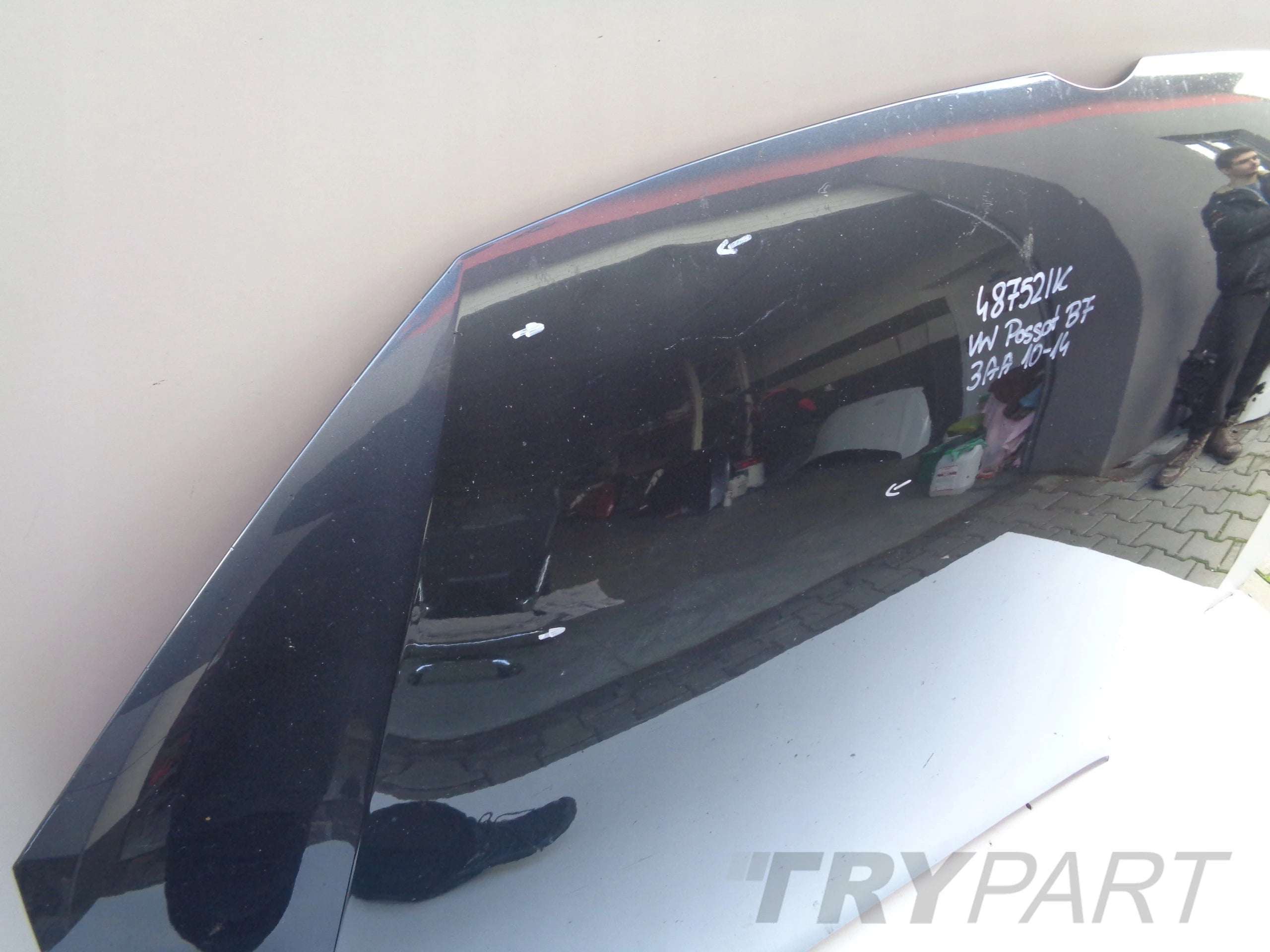 ENGINE HOOD BONNET VW PASSAT B7 3AA 10-14 NR 48752