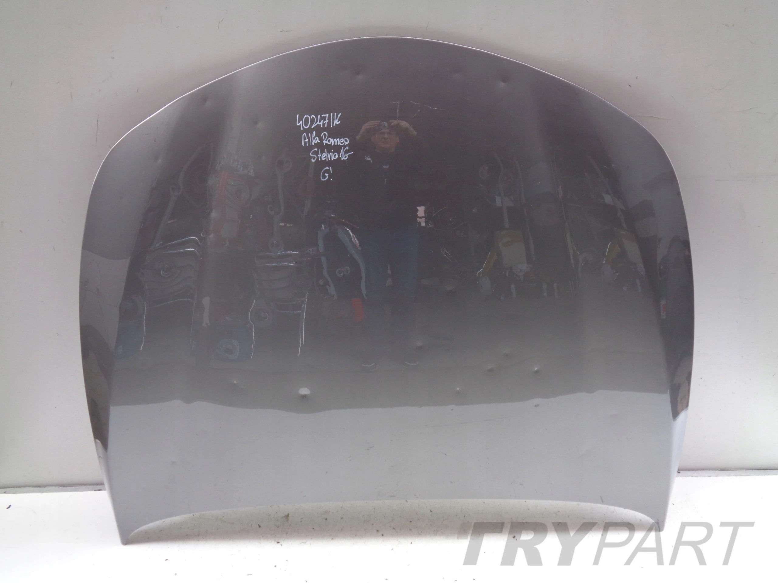 ENGINE HOOD COVER ALFA ROMEO STELVIO 16- NR 40247 G!