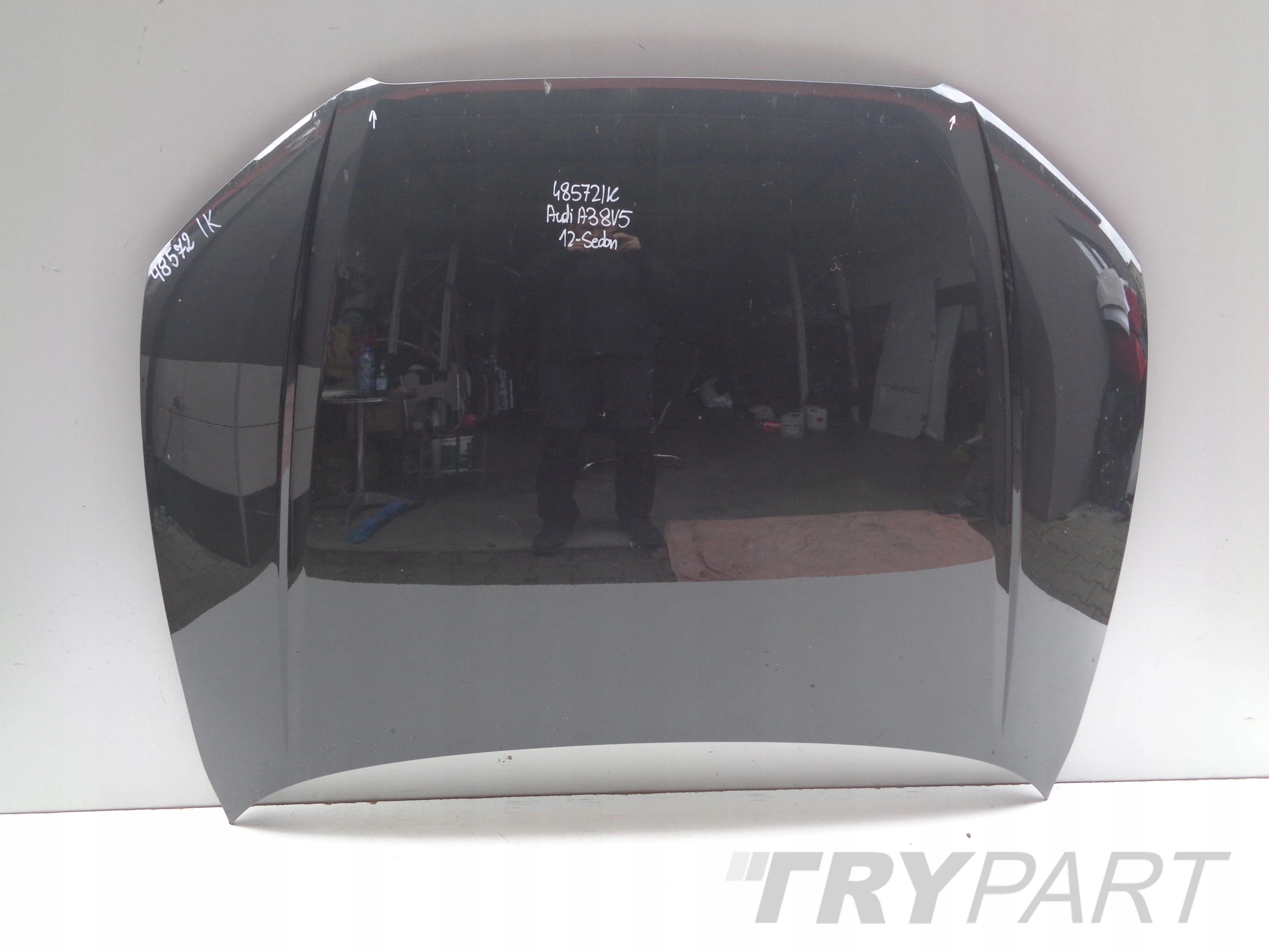 ENGINE HOOD COVER FOR AUDI A3 8V 8V5 12- SEDAN CONVERTIBLE NO. 48572