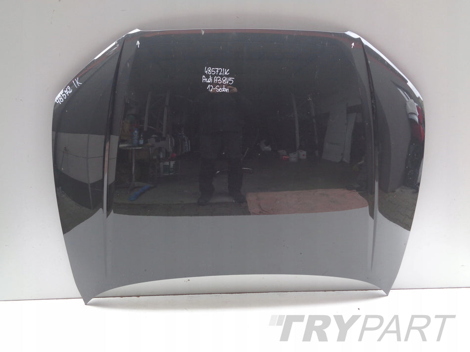 ENGINE HOOD COVER FOR AUDI A3 8V 8V5 12- SEDAN CONVERTIBLE NO. 48572
