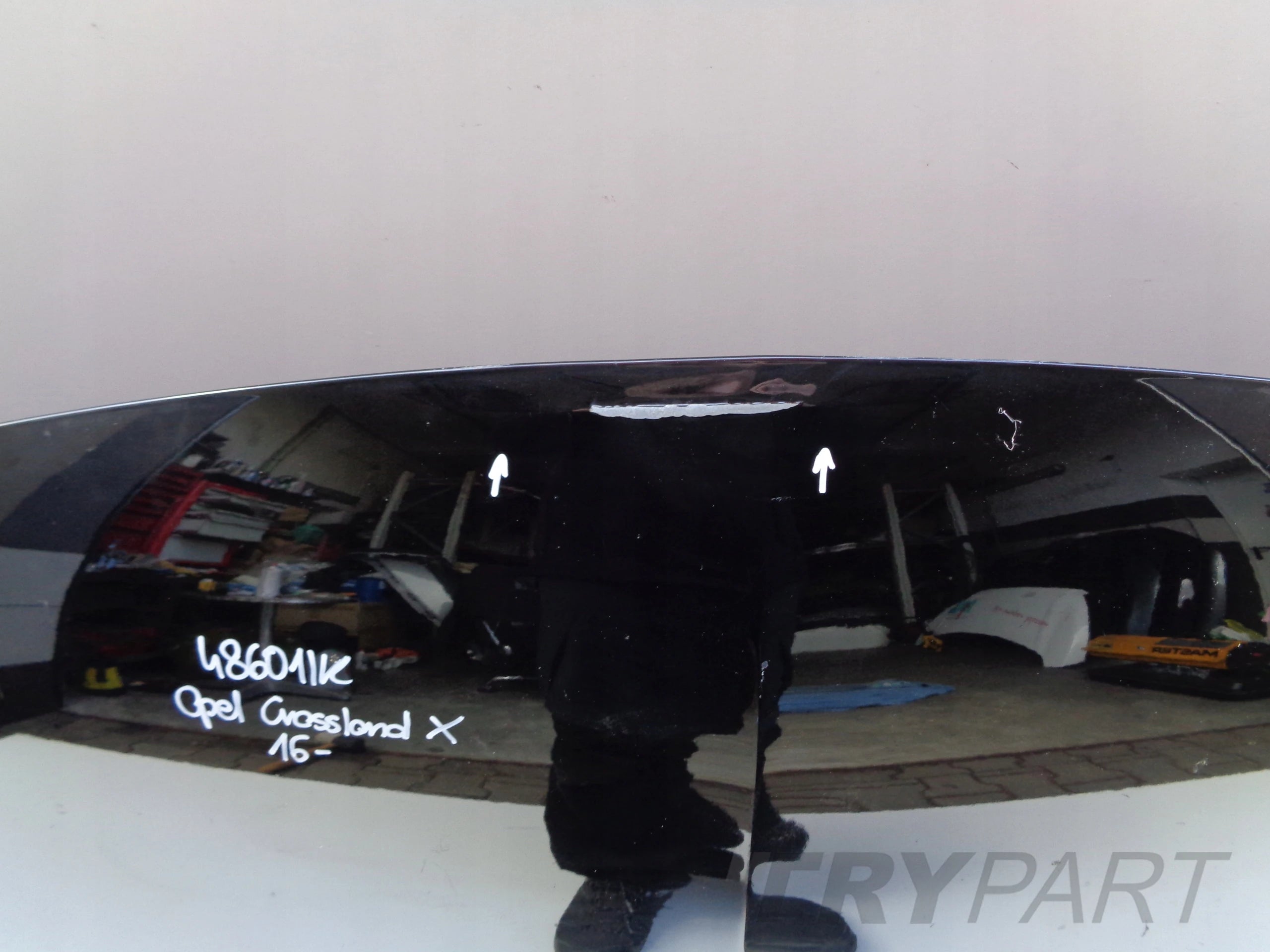 ENGINE HOOD COVER FOR OPEL CROSSLAND X 16- NR 48601