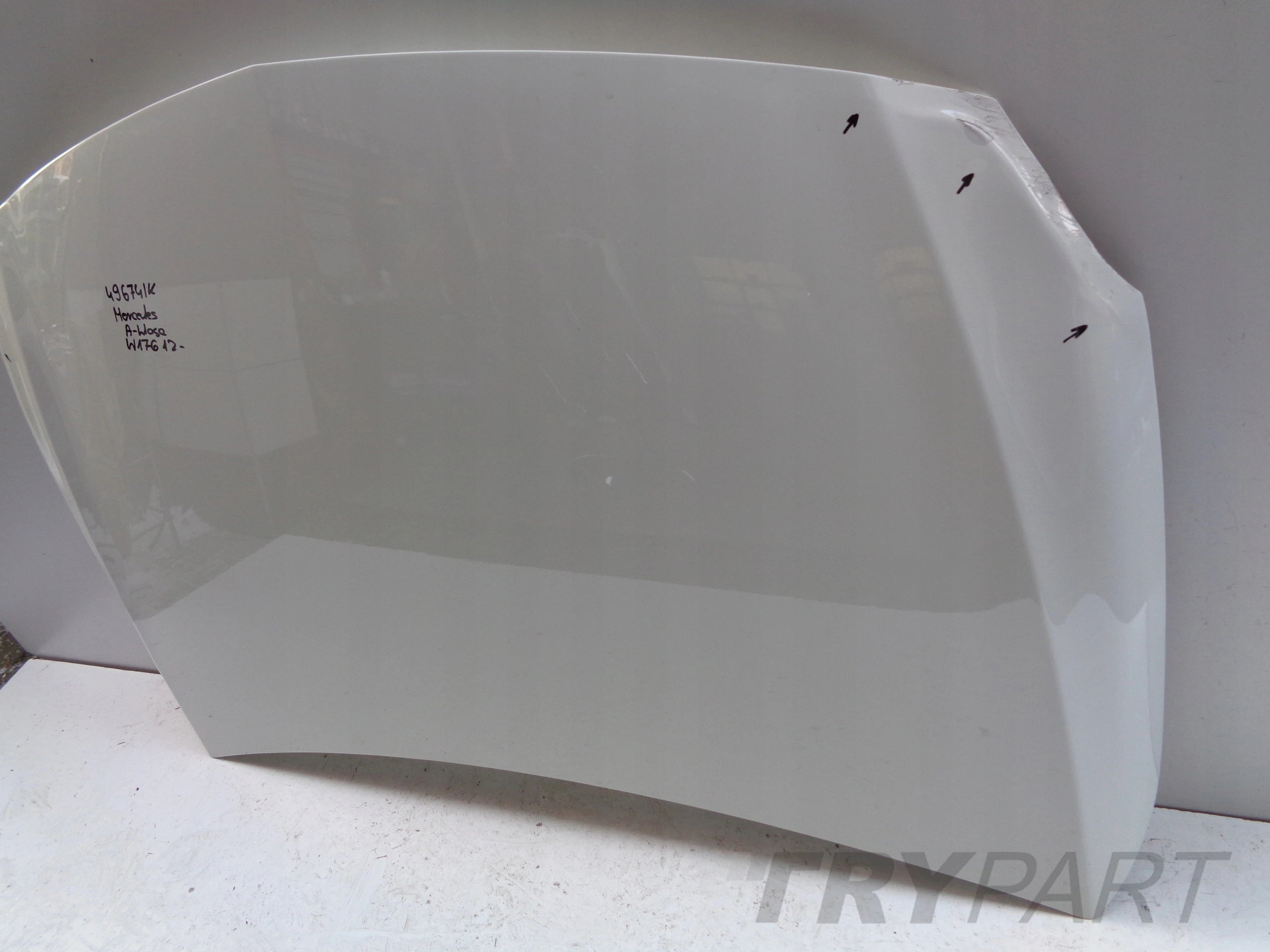 ENGINE HOOD COVER MERCEDES A-CLASS W176 12- NO. 49674