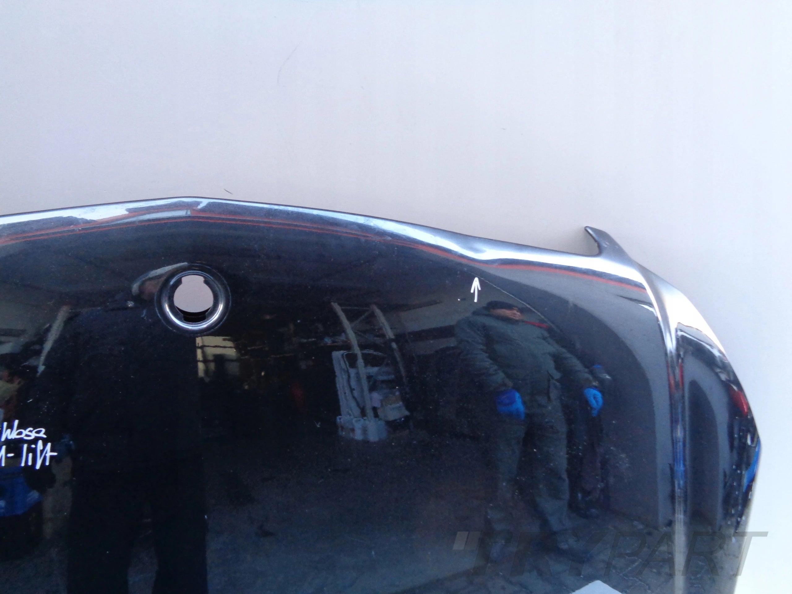 ENGINE HOOD COVER MERCEDES C-CLASS W204 10- FACELIFT NO. 49661