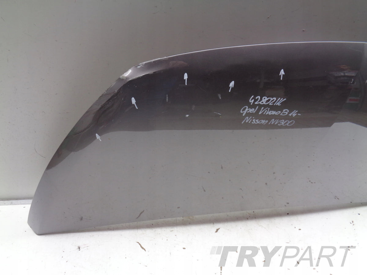 ENGINE HOOD COVER OPEL VIVARO B 14- NISSAN NV300 NO. 42802