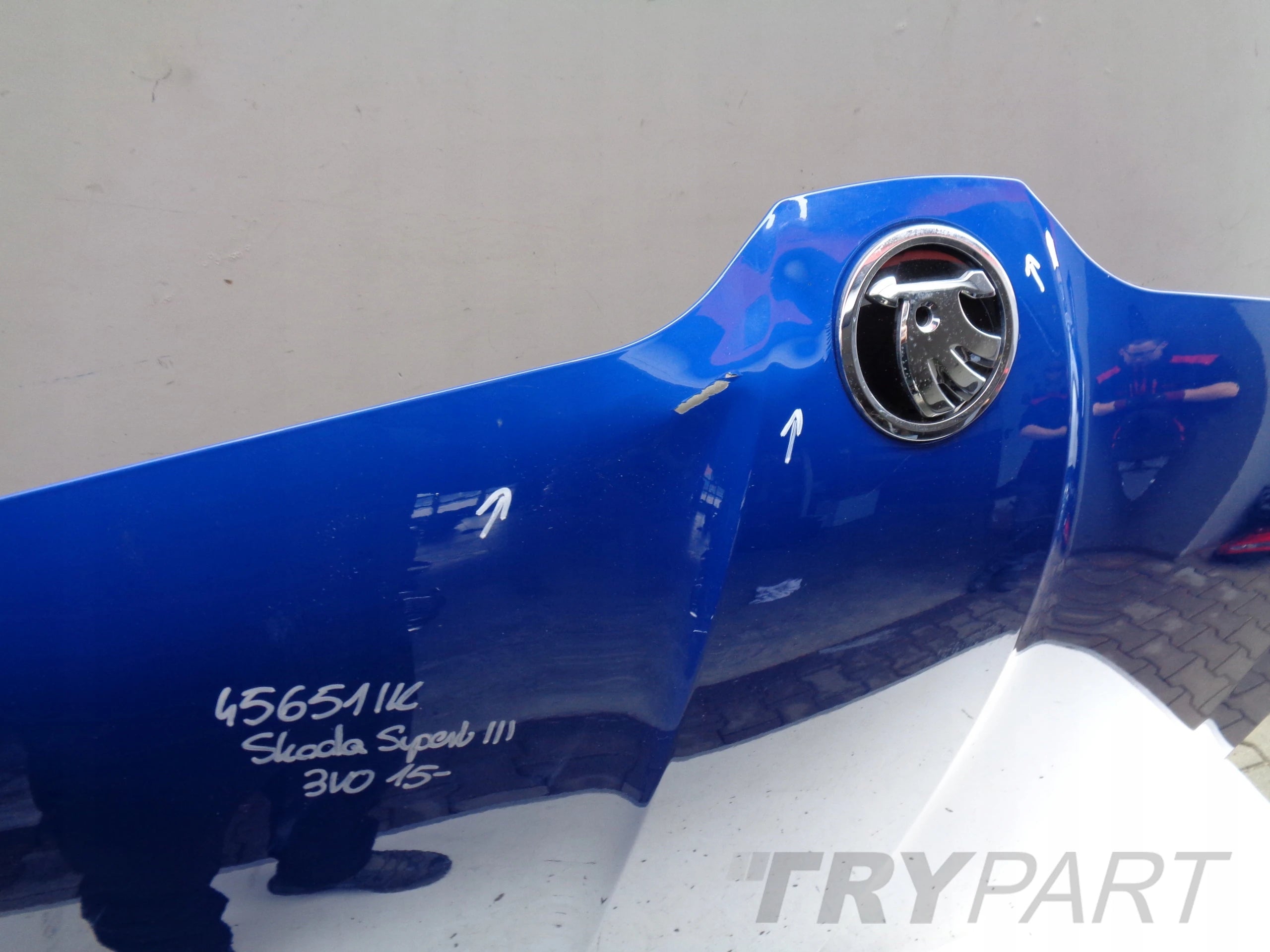 ENGINE HOOD COVER SKODA SUPERB III 3 3V 3V0 15- NO. 45651