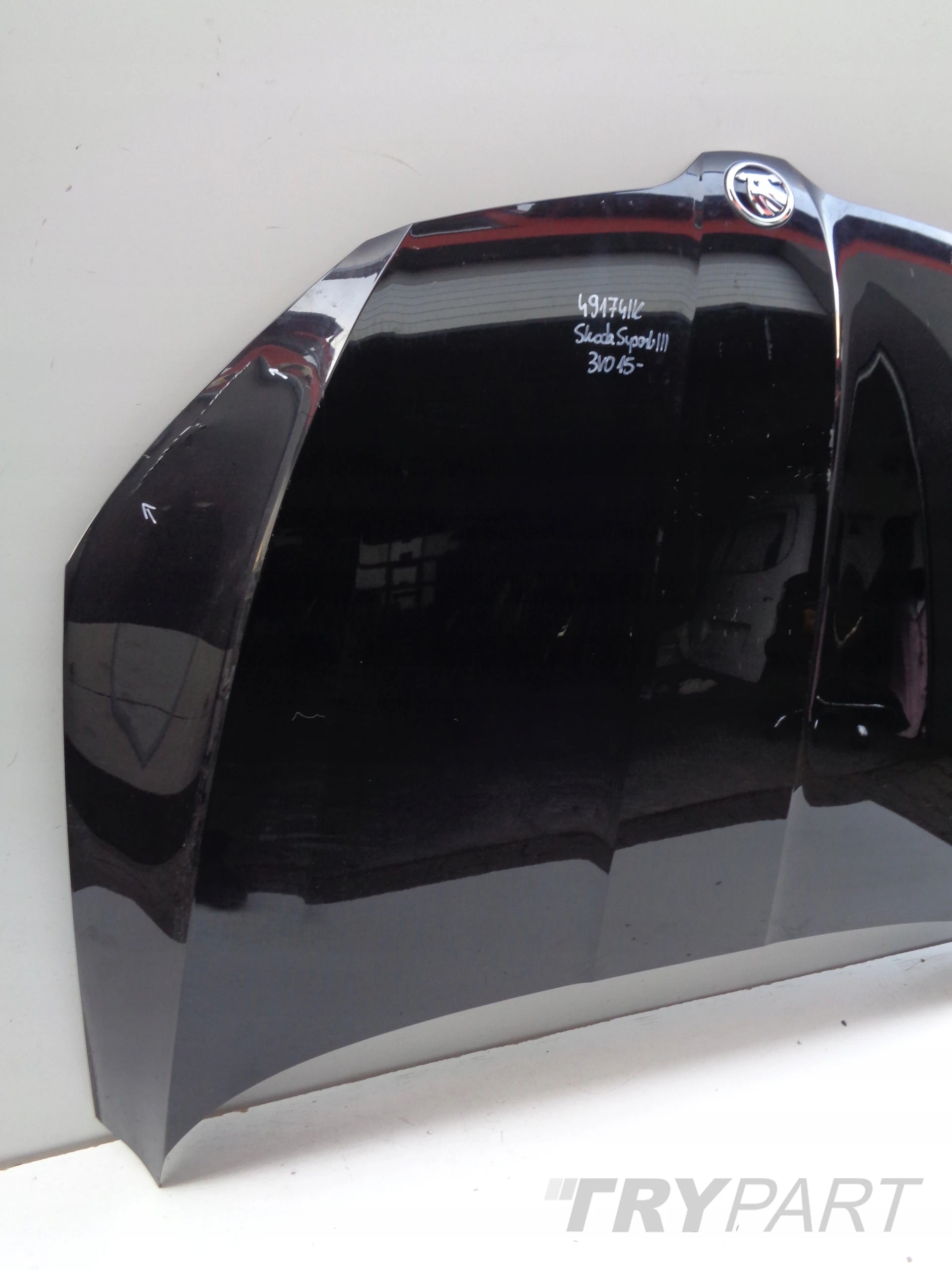ENGINE HOOD COVER SKODA SUPERB III 3 3V 3V0 15- NO. 49174