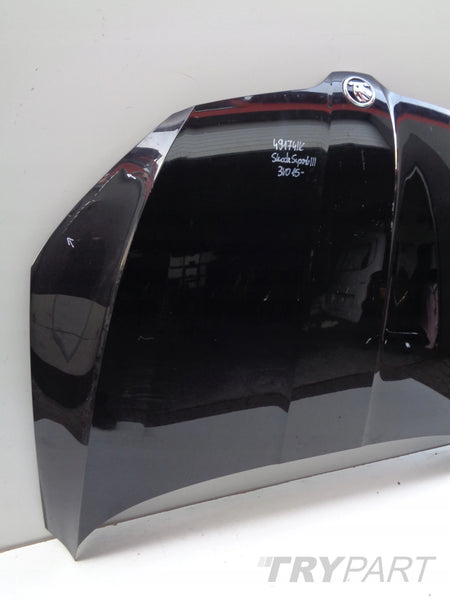 ENGINE HOOD COVER SKODA SUPERB III 3 3V 3V0 15- NO. 49174