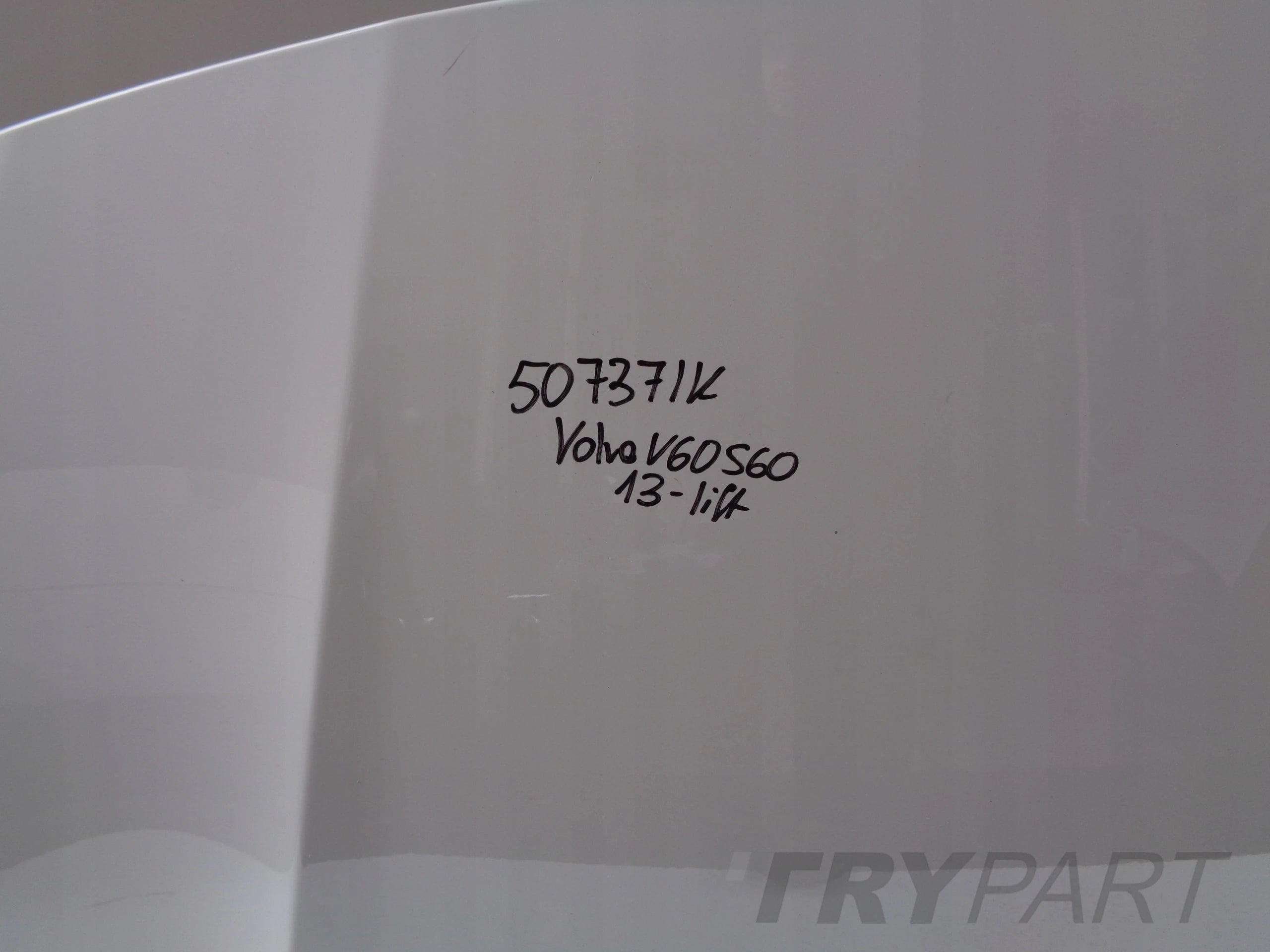 ENGINE HOOD COVER VOLVO V60 S60 13- FACELIFT NO. 50737
