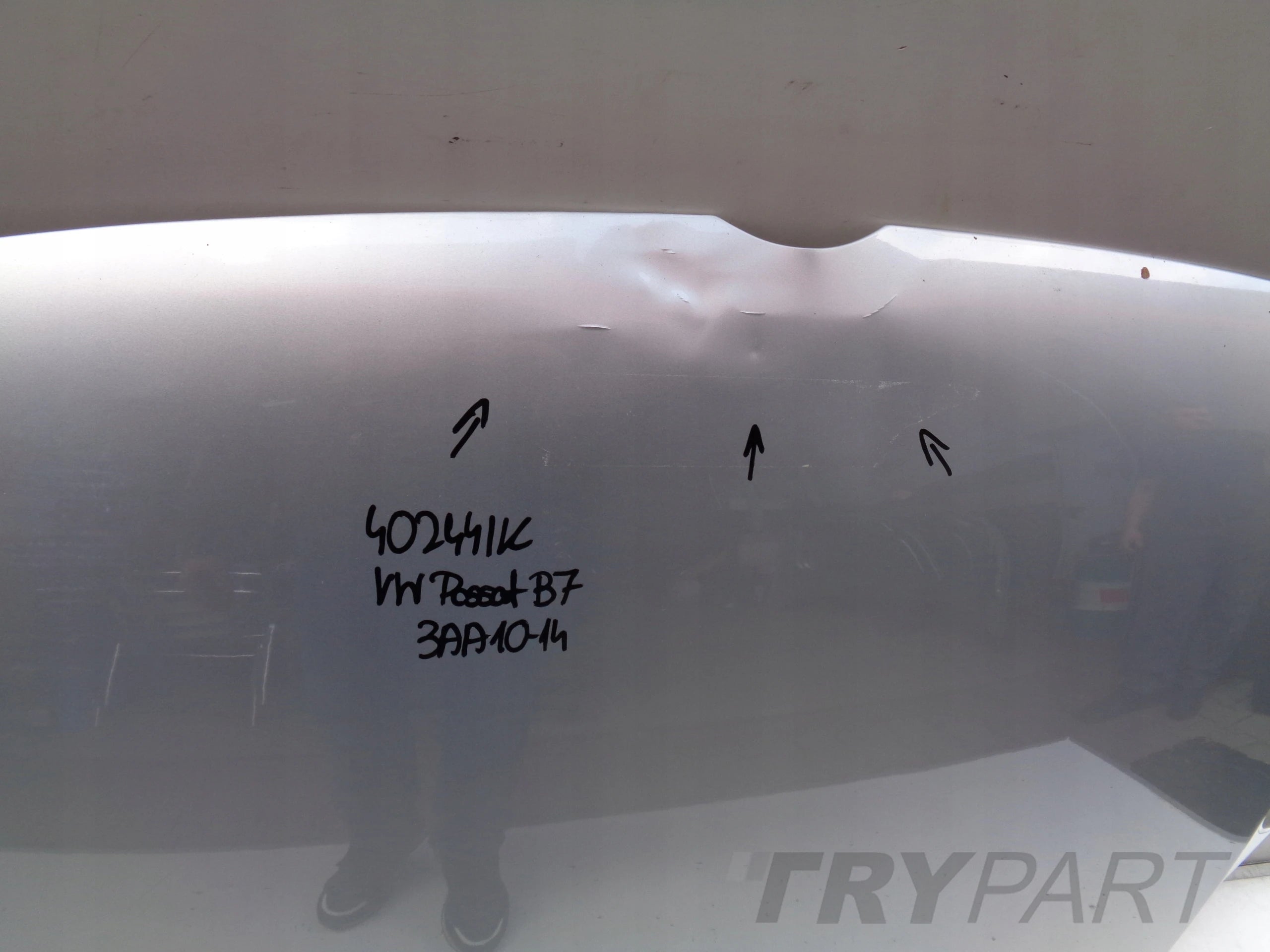 ENGINE HOOD COVER VW PASSAT B7 3AA 10-14 NR 40244