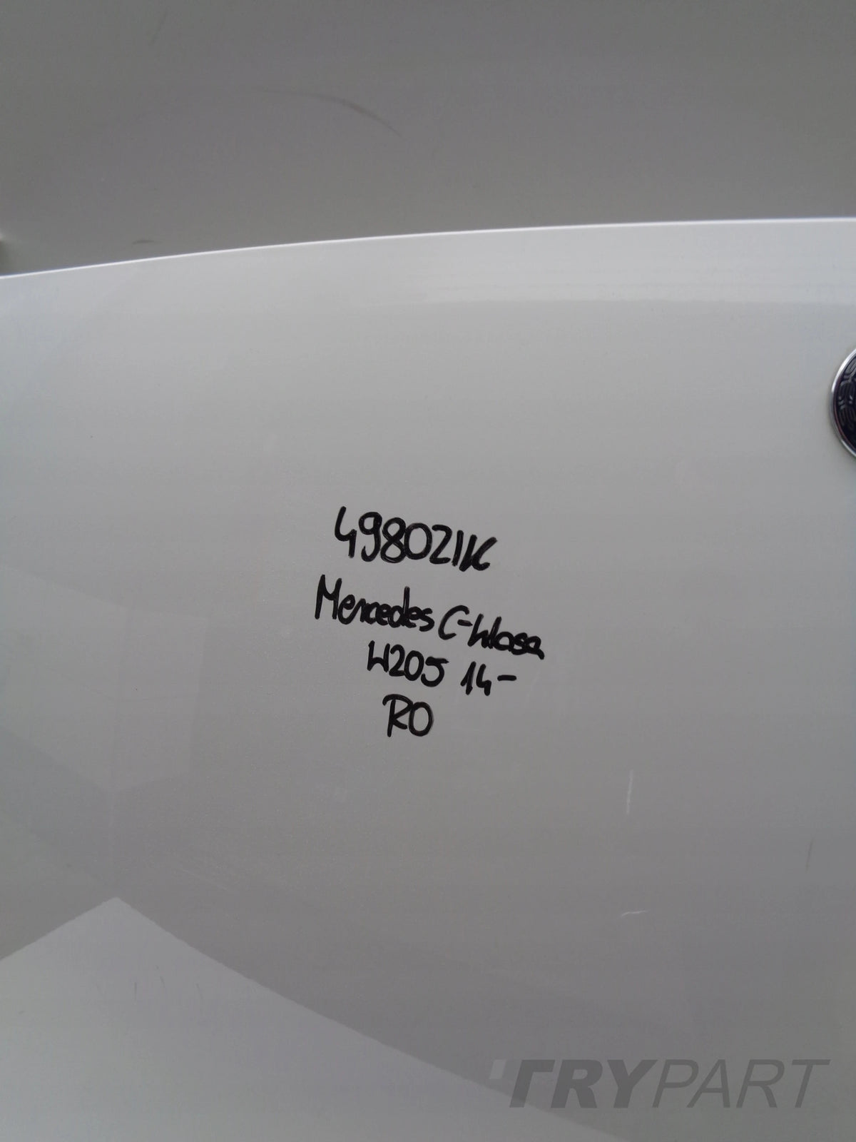 ENGINE HOOD LID MERCEDES C-CLASS W205 14- NO. 49802
