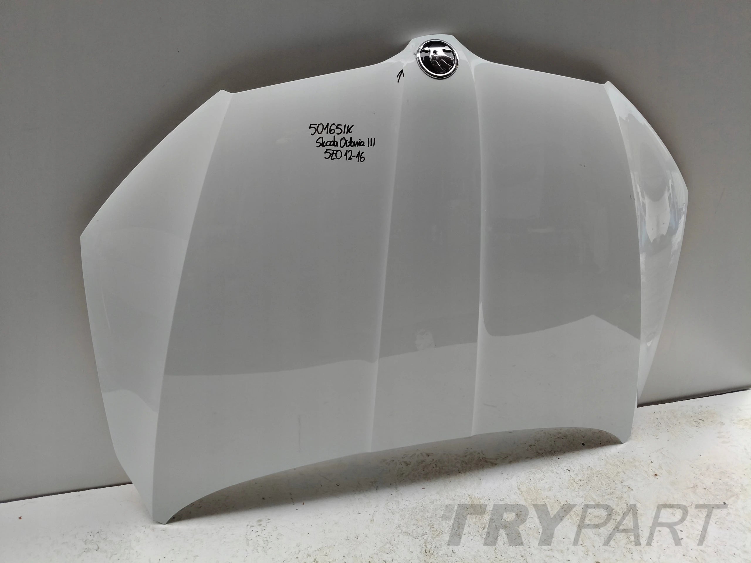 ENGINE HOOD MASK SKODA OCTAVIA III 3 5E 5E0 12-16 NO. 50165