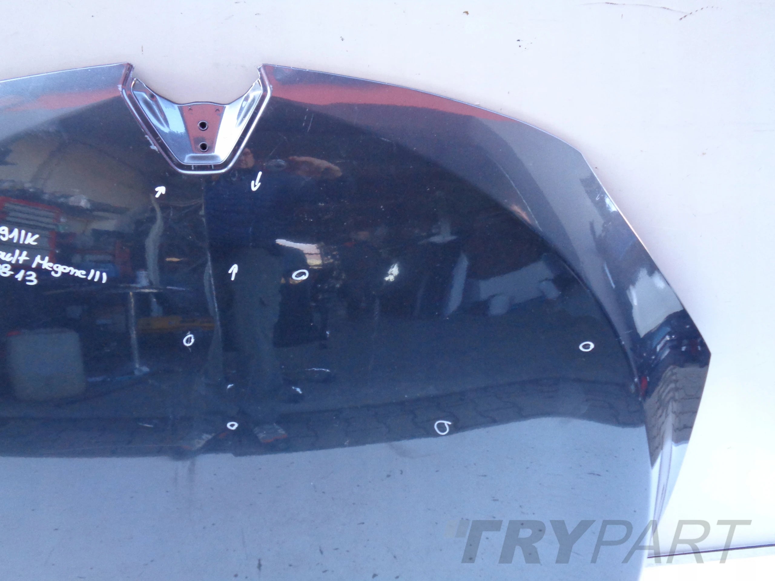 ENGINE HOOD RENAULT MEGANE III 08-13 NO. 45491