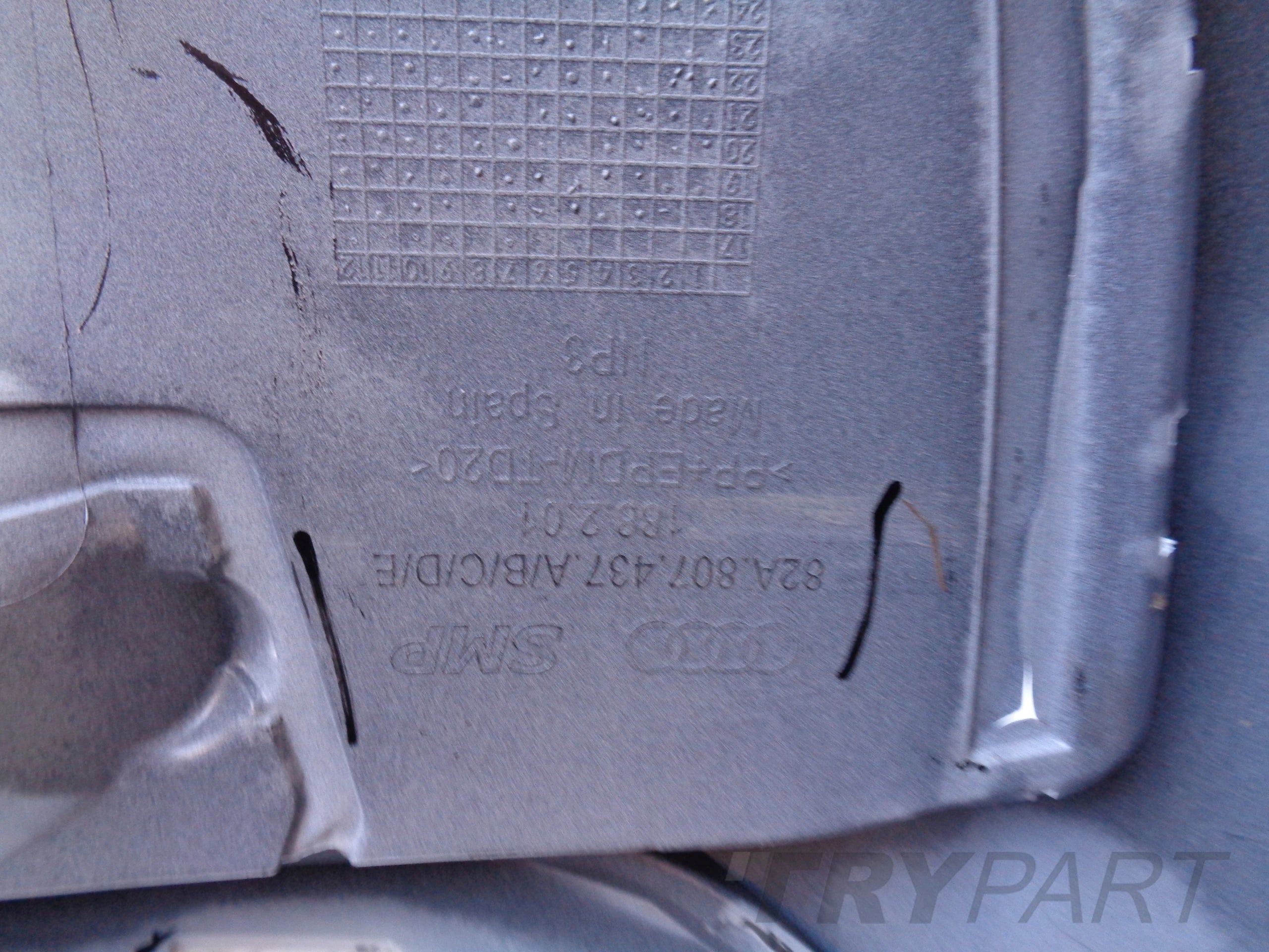FRONT BUMPER AUDI A1 II 82A 18- NO. 43661