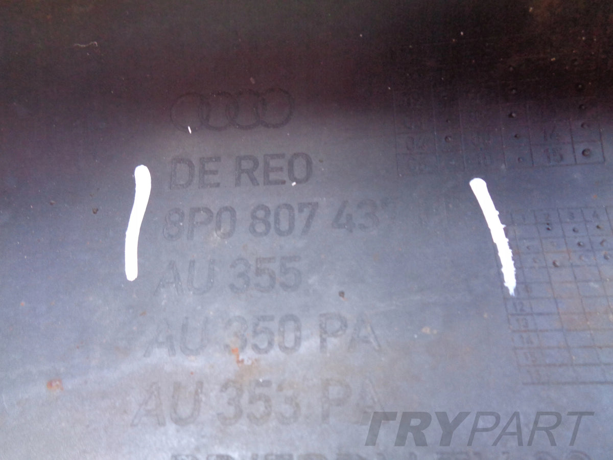 FRONT BUMPER AUDI A3 8P 8P0 08-12 NO. 42322