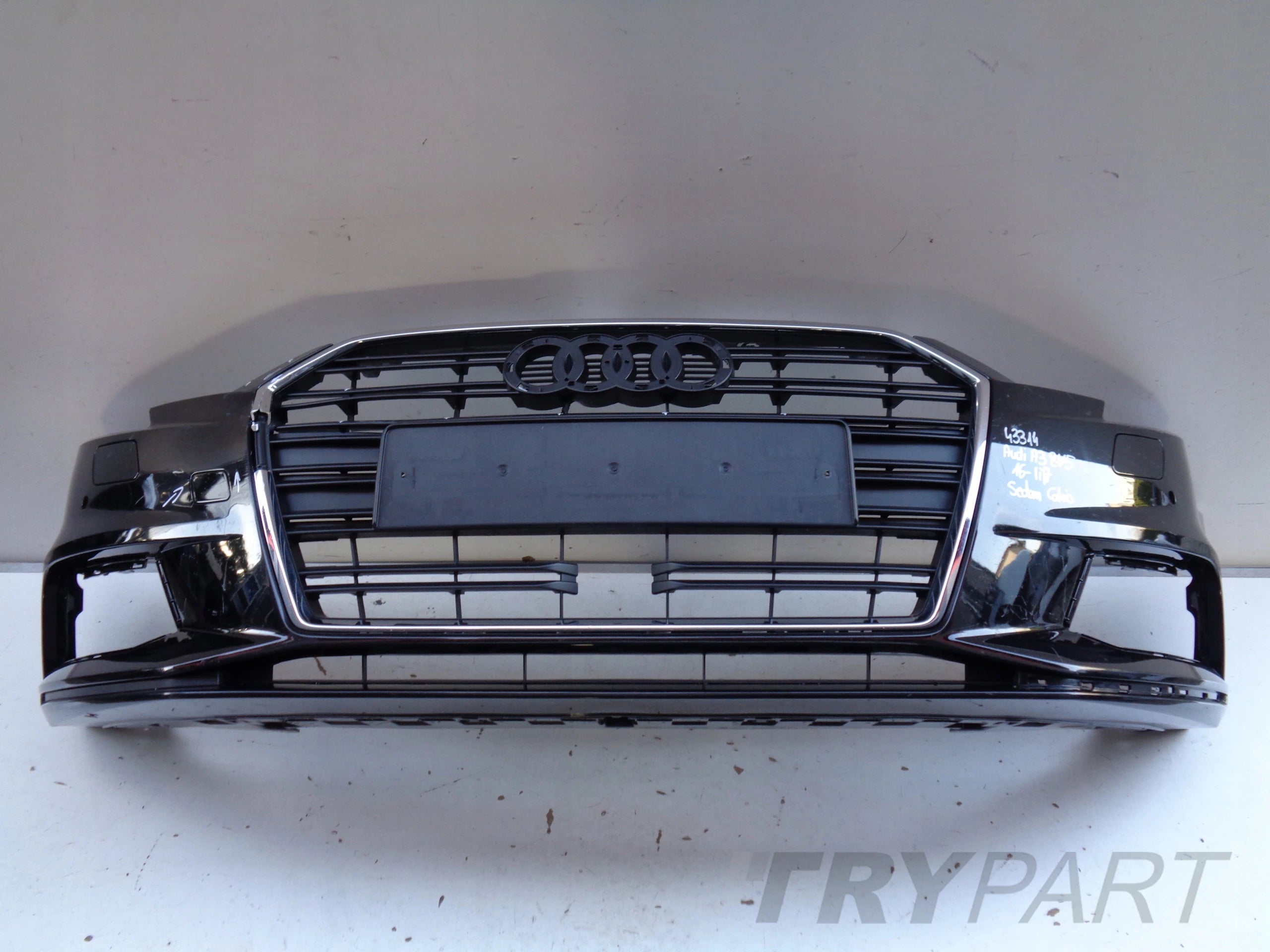 FRONT BUMPER AUDI A3 8V 8V5 16- LIFT SEDAN CABRIO NO. 43314