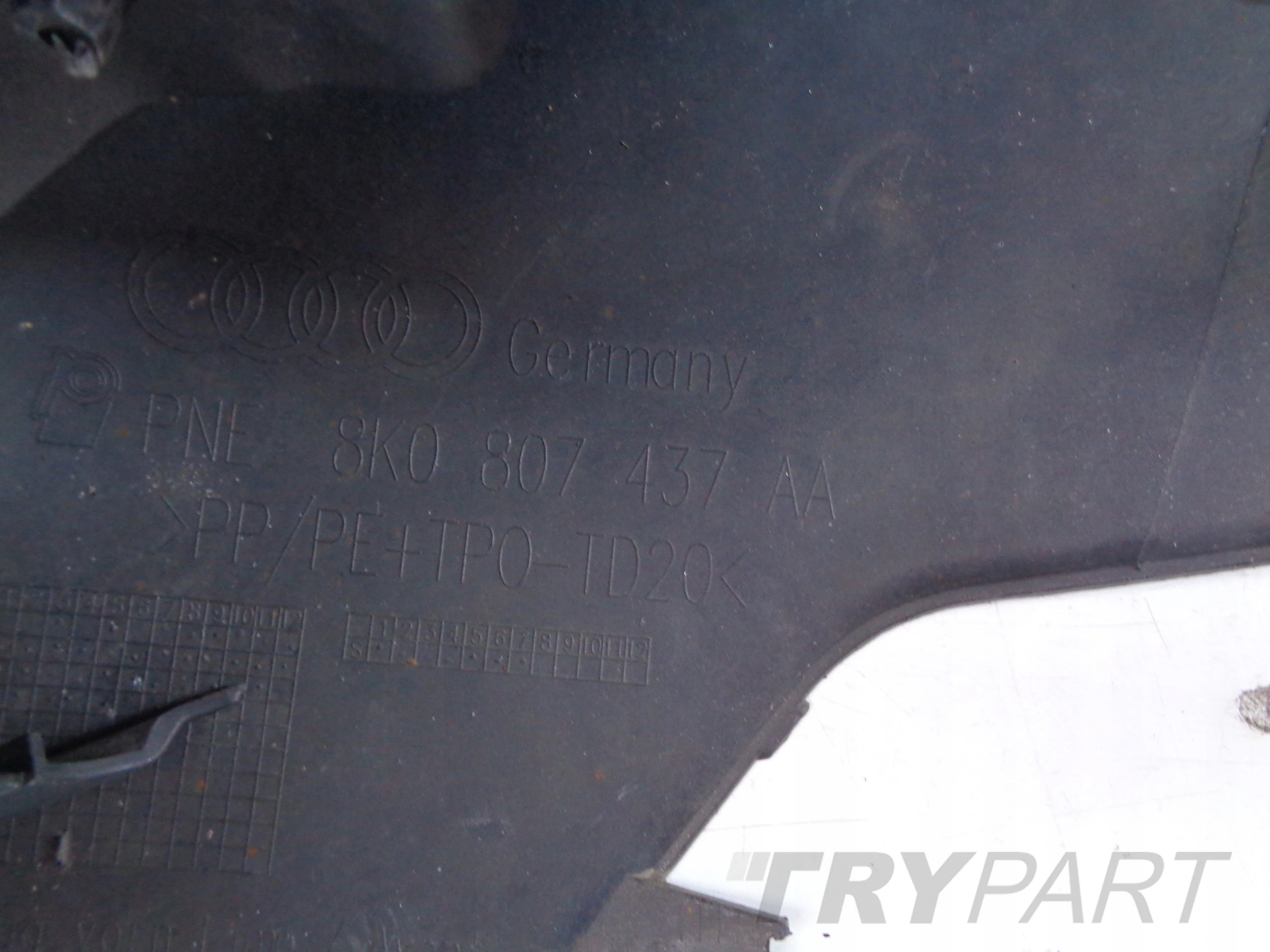 FRONT BUMPER AUDI A4 B8 8K 8K0 11-15 FACELIFT NO. 50598