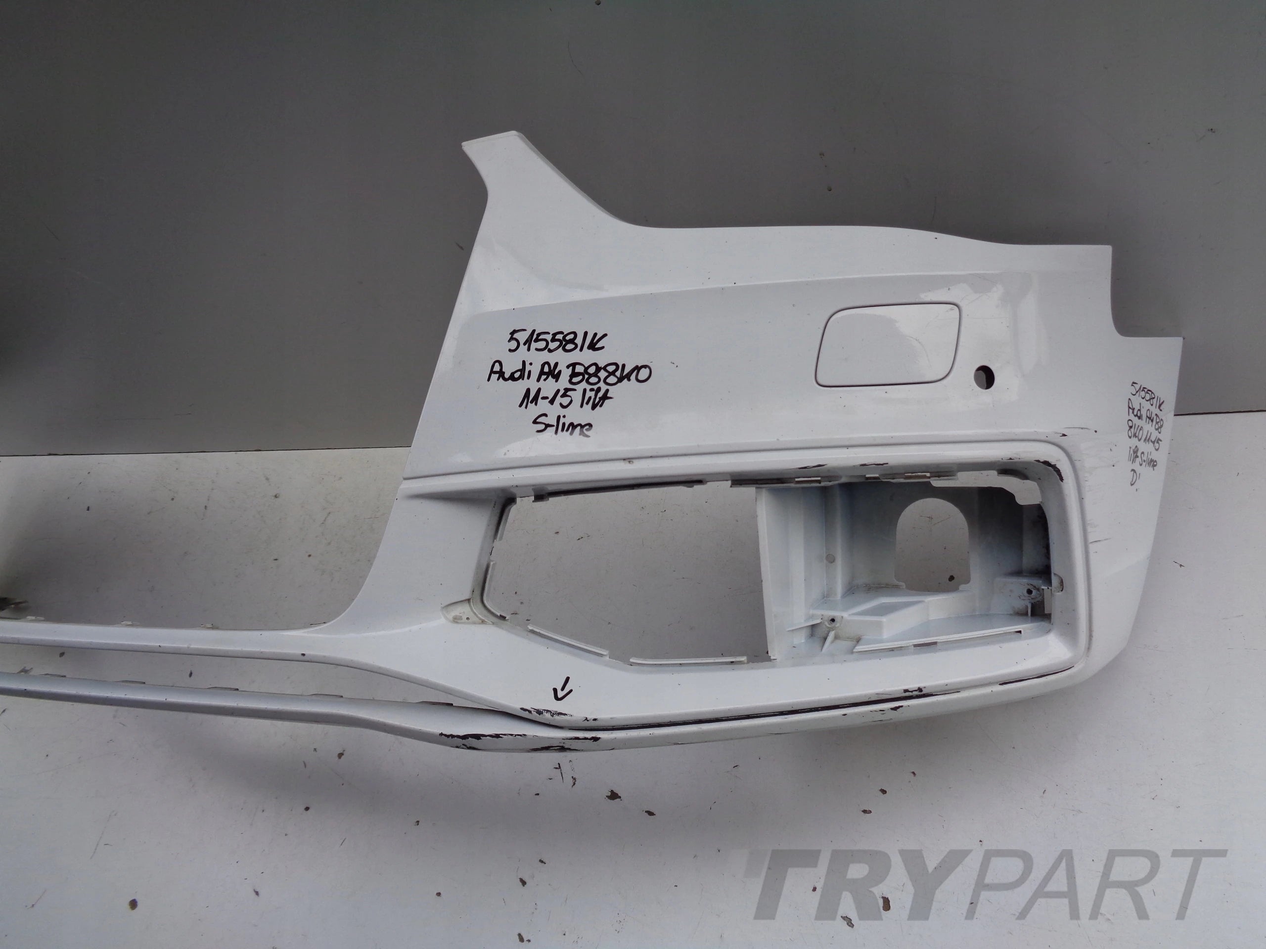 FRONT BUMPER AUDI A4 B8 S4 8K 8K0 11-15 LIFT S-LINE NO. 51558