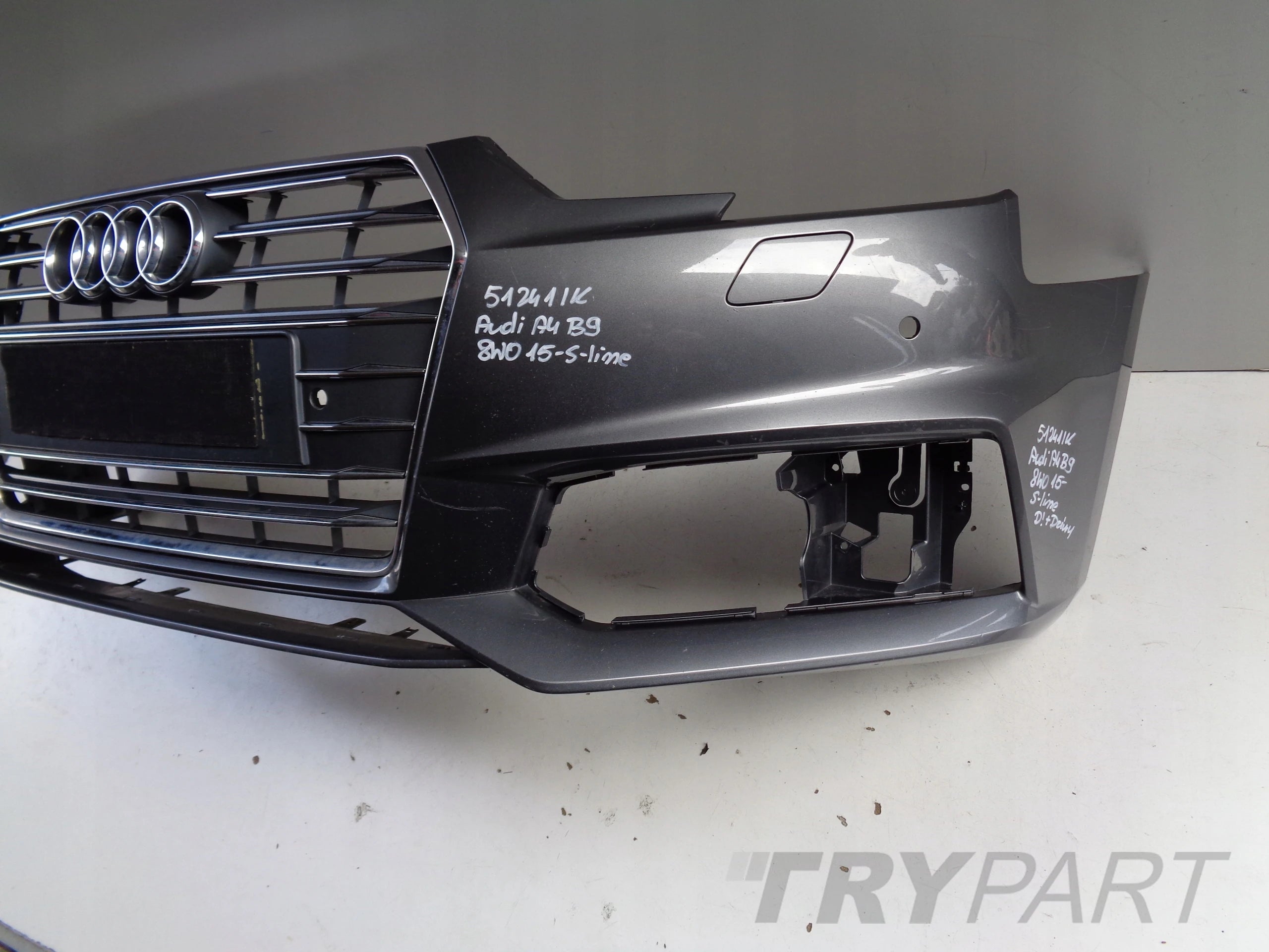 FRONT BUMPER AUDI A4 B9 8W 8W0 15- S-LINE NO. 51241