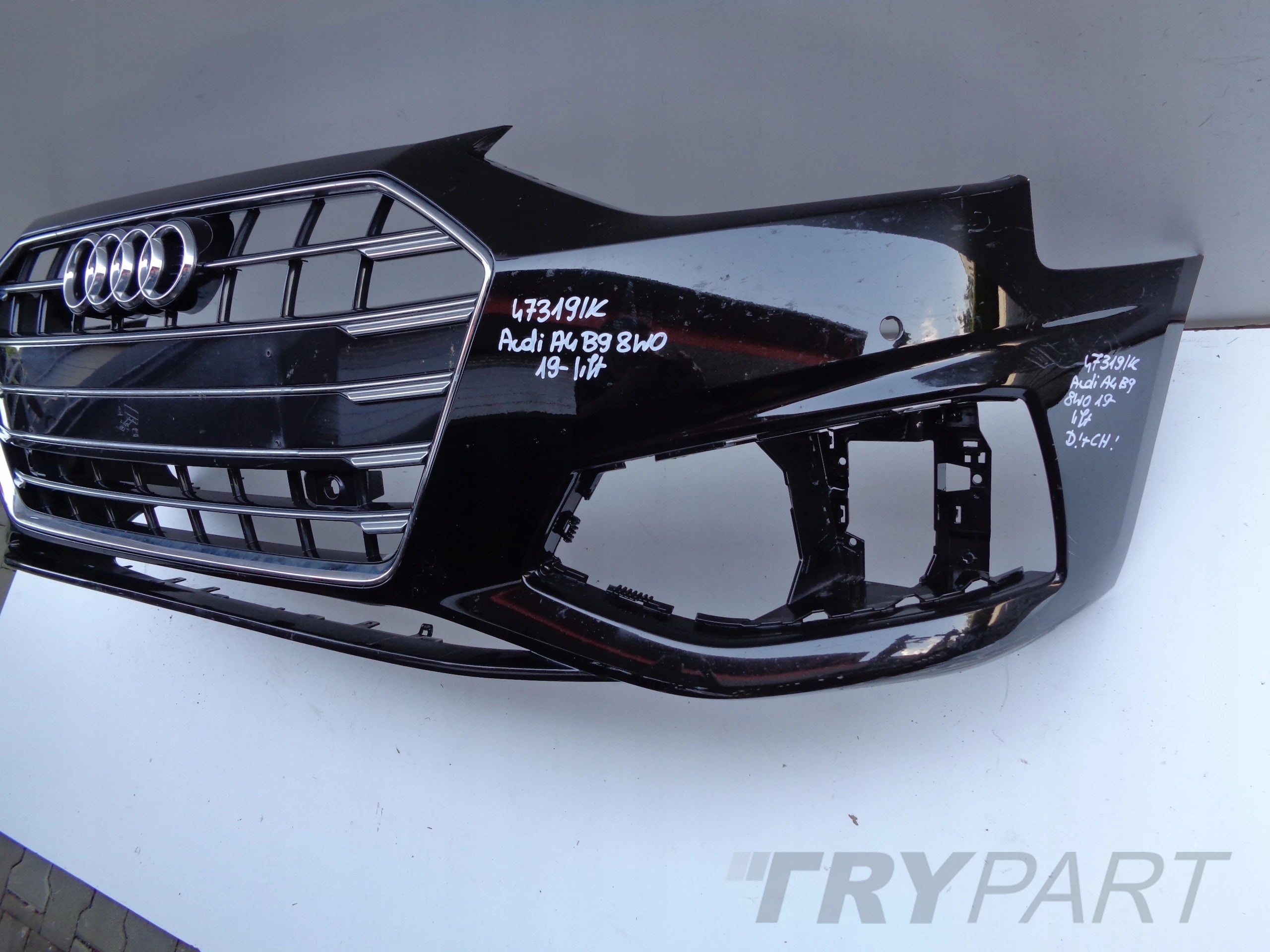 FRONT BUMPER AUDI A4 B9 8W 8W0 19- FACELIFT NO. 47319