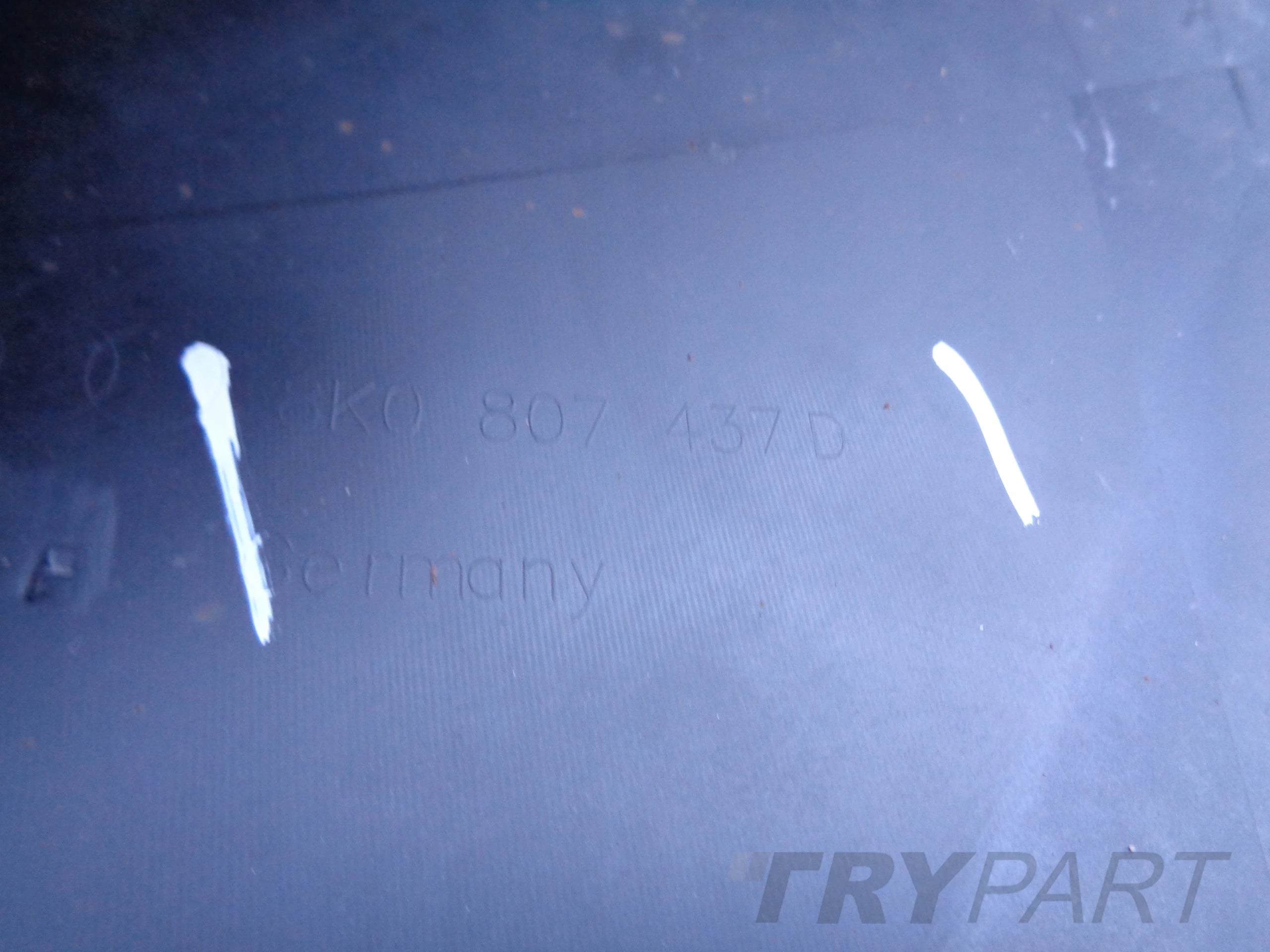 FRONT BUMPER AUDI A4 S4 B8 8K 8K0 07-11 S-LINE NO. 49125