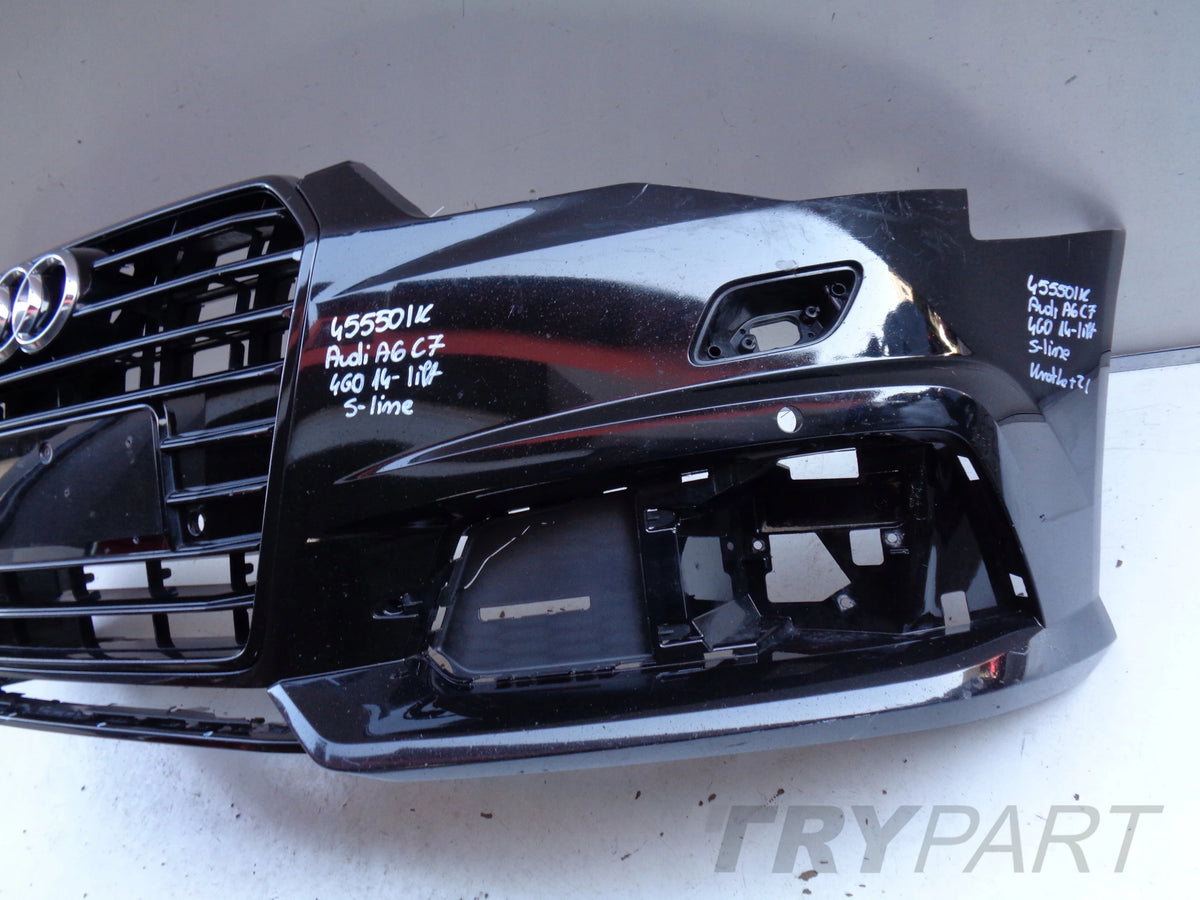 FRONT BUMPER AUDI A6 C7 4G 4G0 14- FACELIFT S-LINE NO. 45550