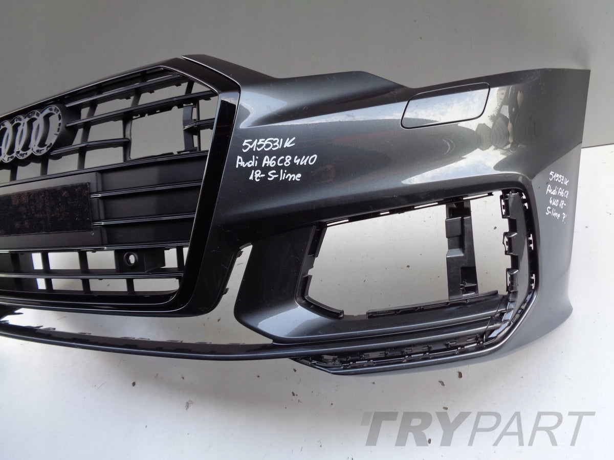 FRONT BUMPER AUDI A6 C8 4K 4K0 18- S-LINE NO. 51553