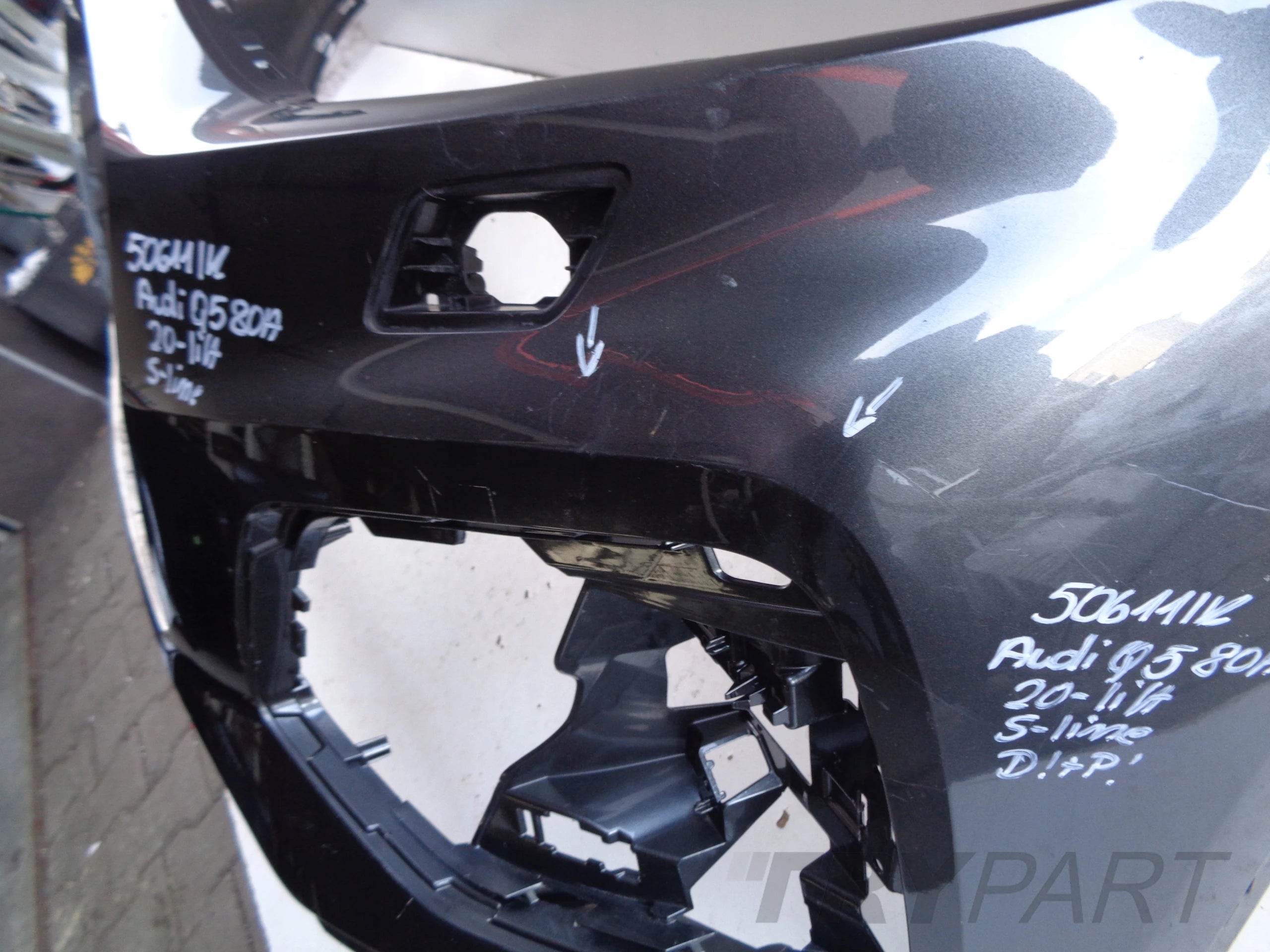 FRONT BUMPER AUDI Q5 II SQ5 80A 20- LIFT S-LINE NO. 50611