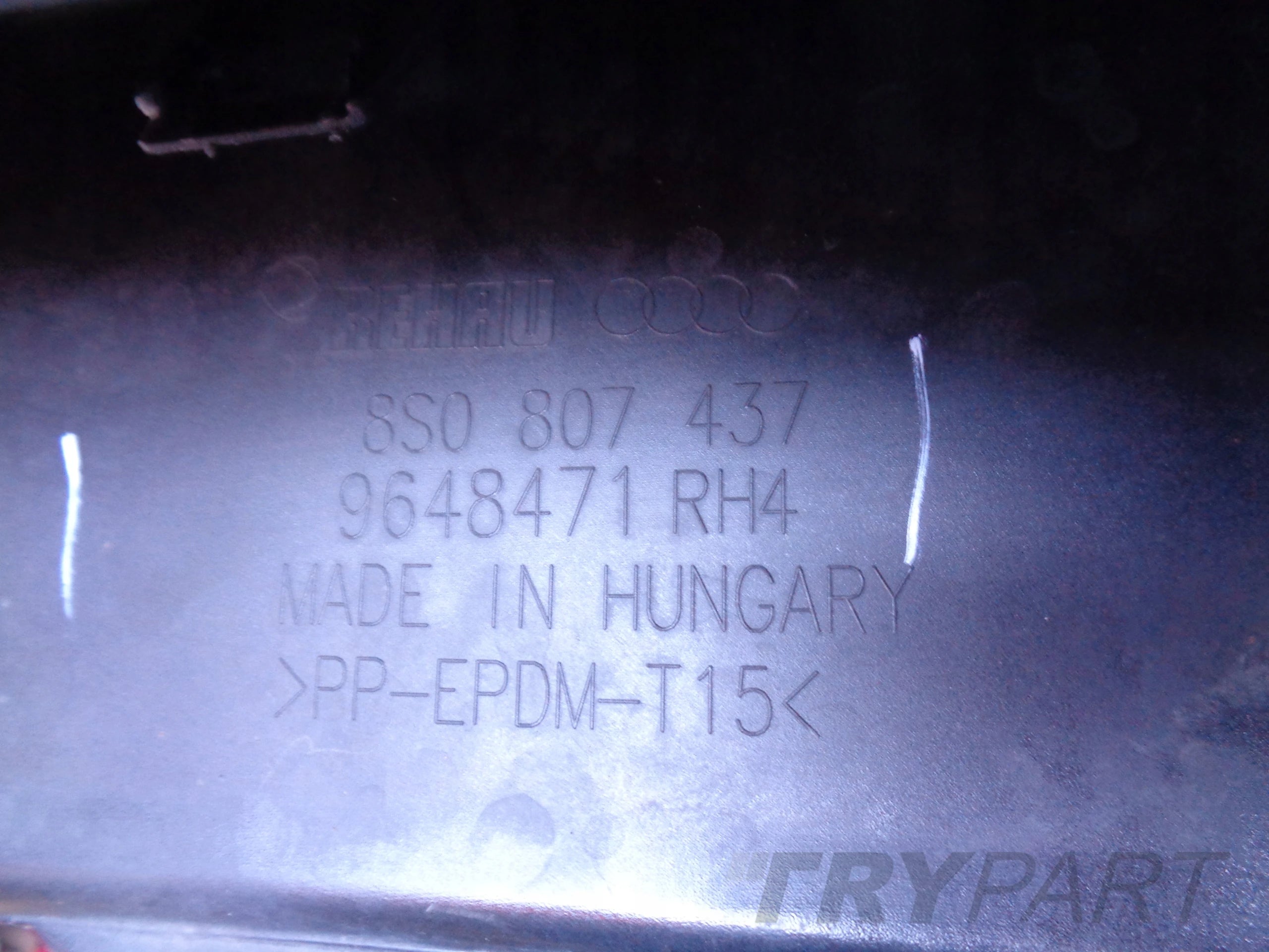 FRONT BUMPER AUDI TT 8S 8S0 18- LIFT S-LINE NO. 45839
