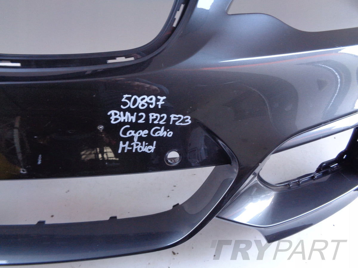 FRONT BUMPER BMW 2 F22 F23 COUPE CONVERTIBLE M-PACKAGE NO. 50897