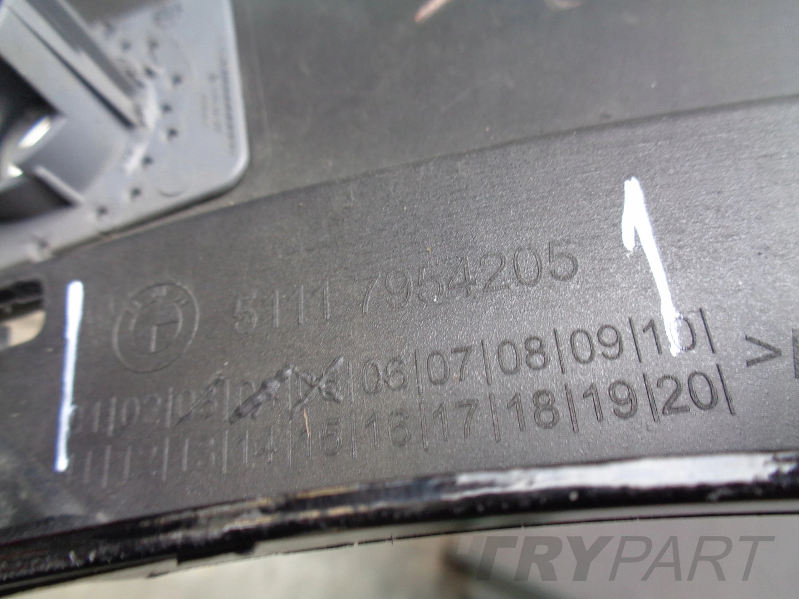 FRONT BUMPER BMW X1 F48 19- FACELIFT NO. 37553