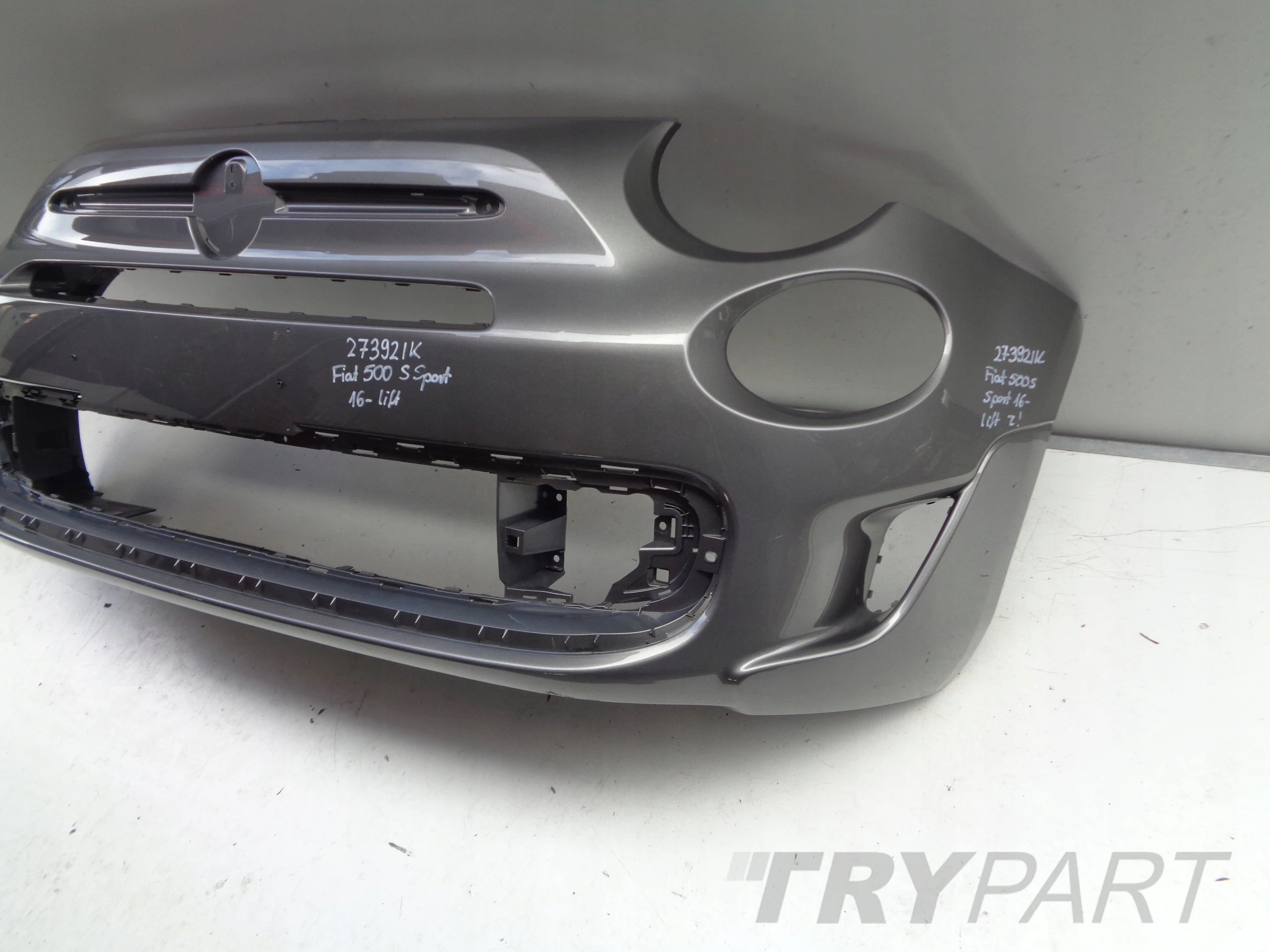 FRONT BUMPER FIAT 500 S SPORT 16- FACELIFT NO. 27392
