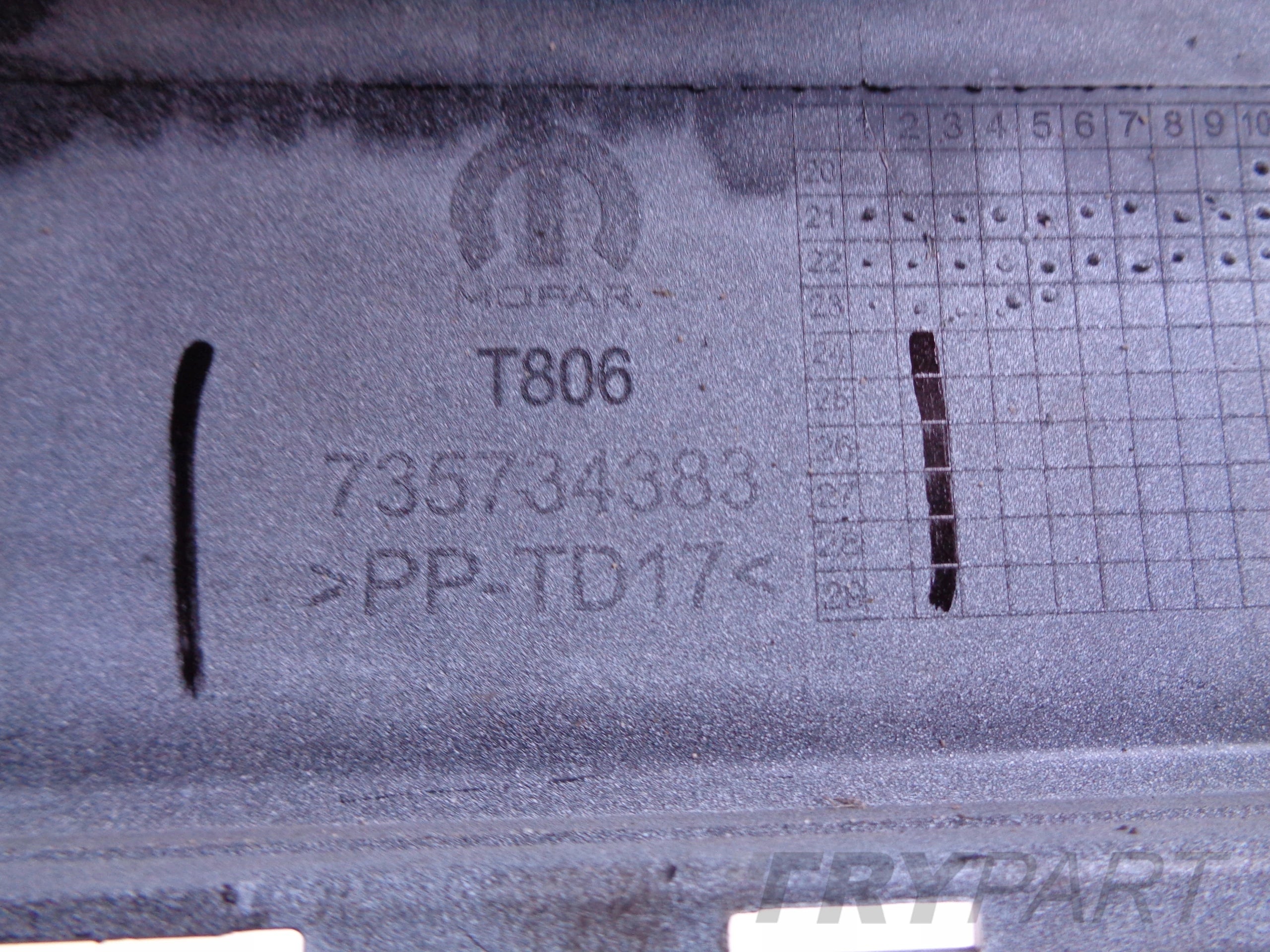 FRONT BUMPER FIAT TIPO 20- LIFT CROSS NO. 50913