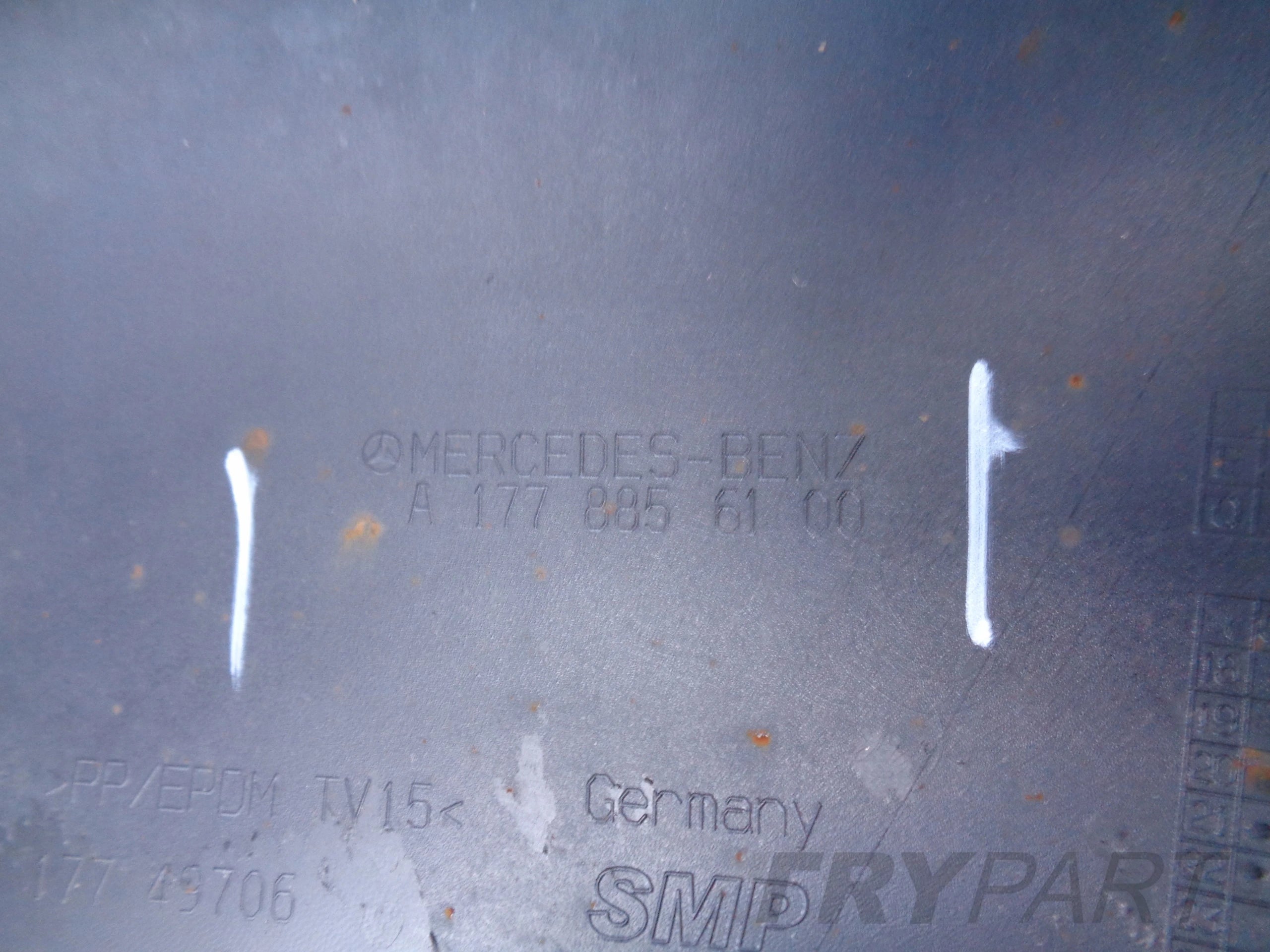 FRONT BUMPER FOR MERCEDES A-CLASS W177 18- AMG NO. 42789