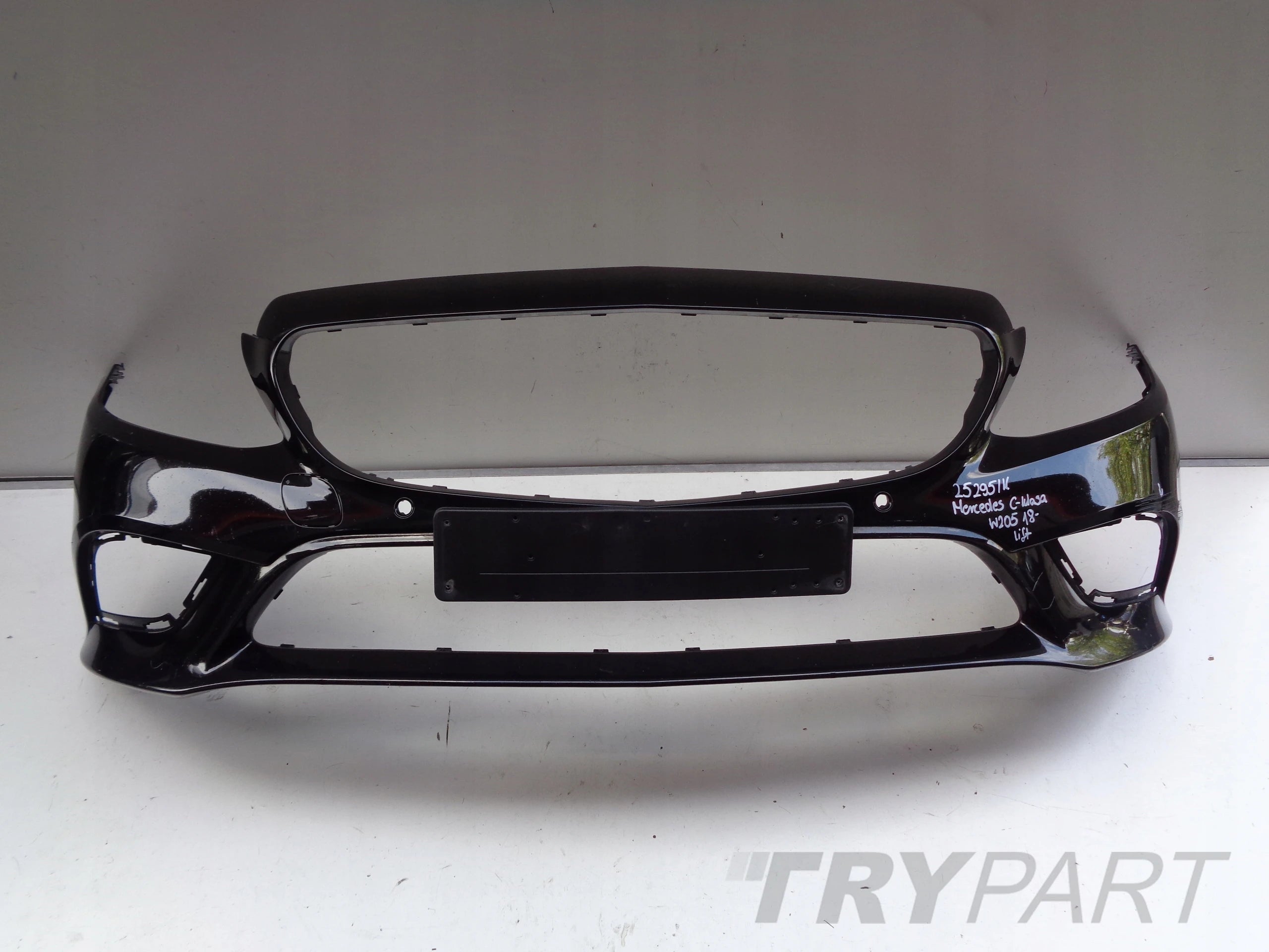 FRONT BUMPER FOR MERCEDES C-CLASS W205 18- FACELIFT NO. 25295
