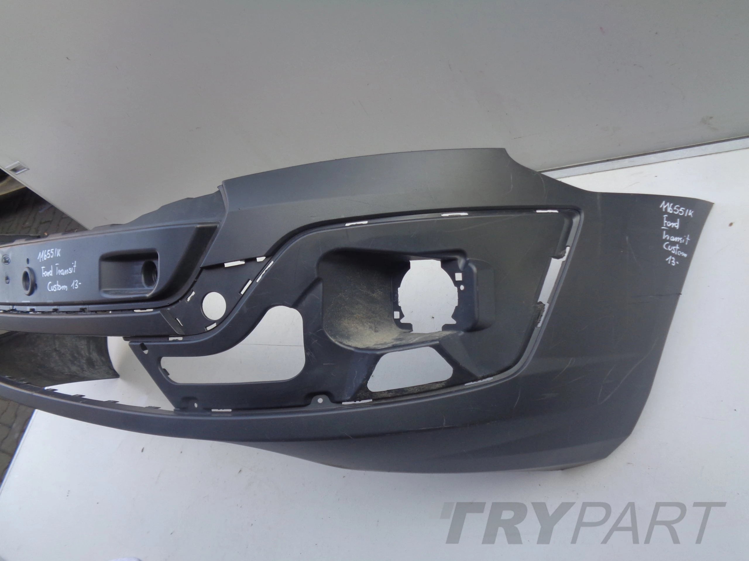 FRONT BUMPER FORD TRANSIT CUSTOM 13- NO. 11655