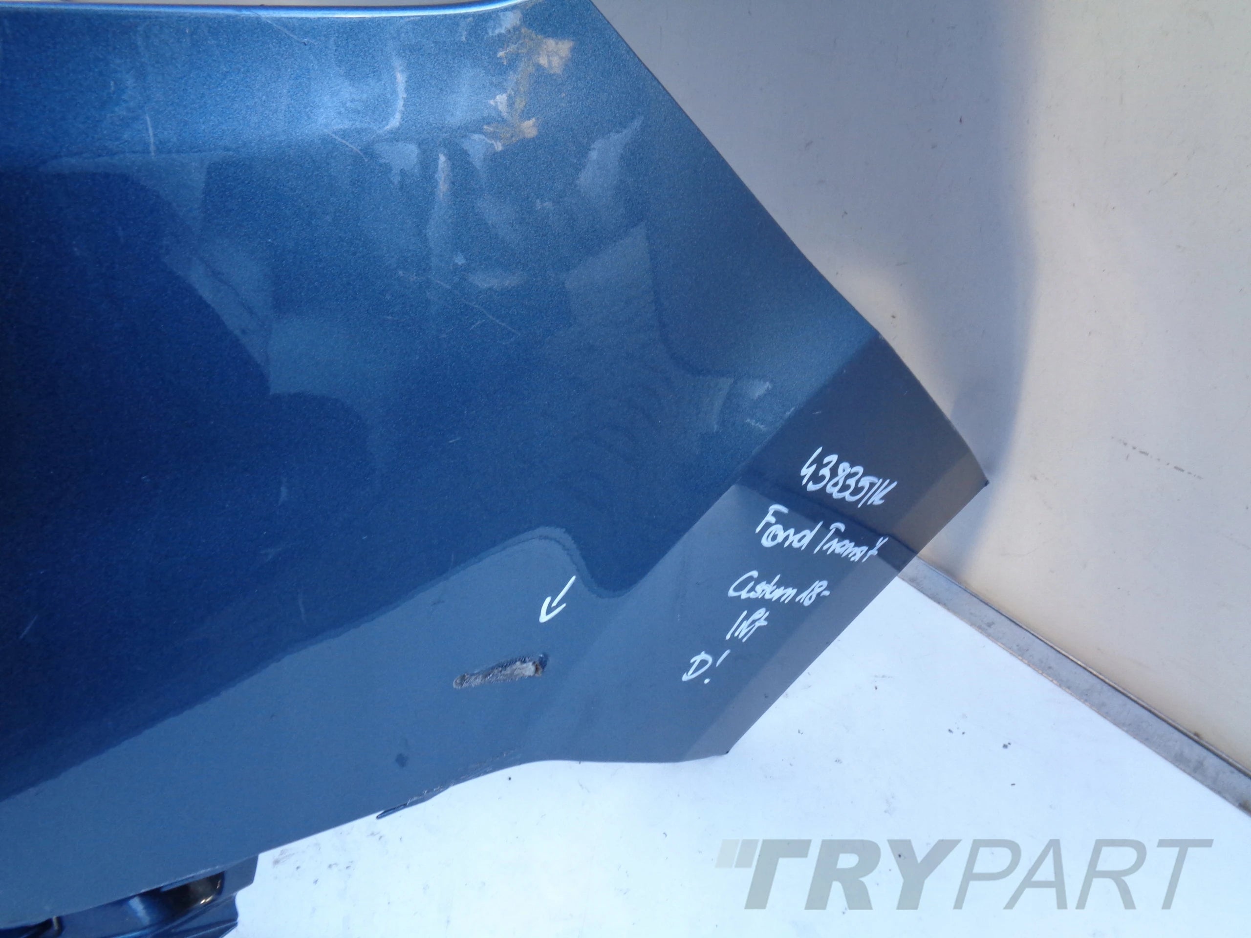 FRONT BUMPER FORD TRANSIT CUSTOM 18- LIFT NO. 43835