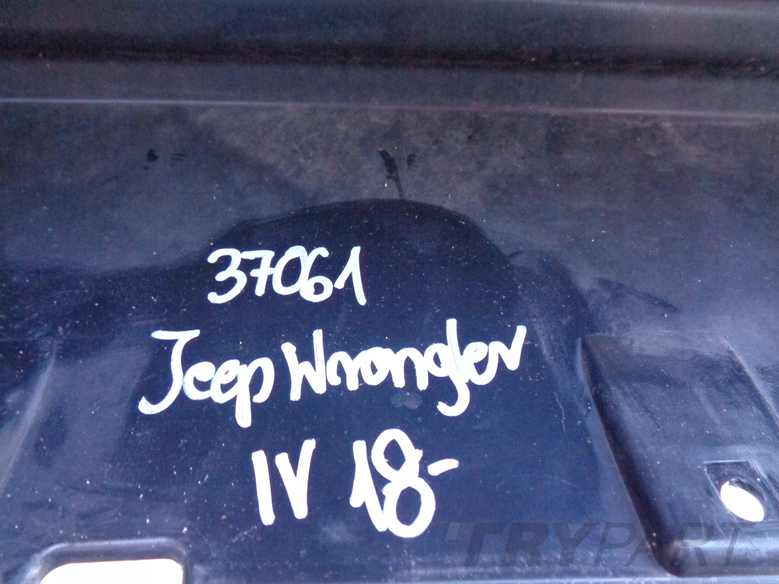 FRONT BUMPER JEEP WRANGLER IV 18- JL + FOG LIGHTS NO. 37061