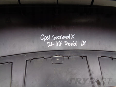 FRONT BUMPER LIP FOR OPEL CROSSLAND X 21- FACELIFT