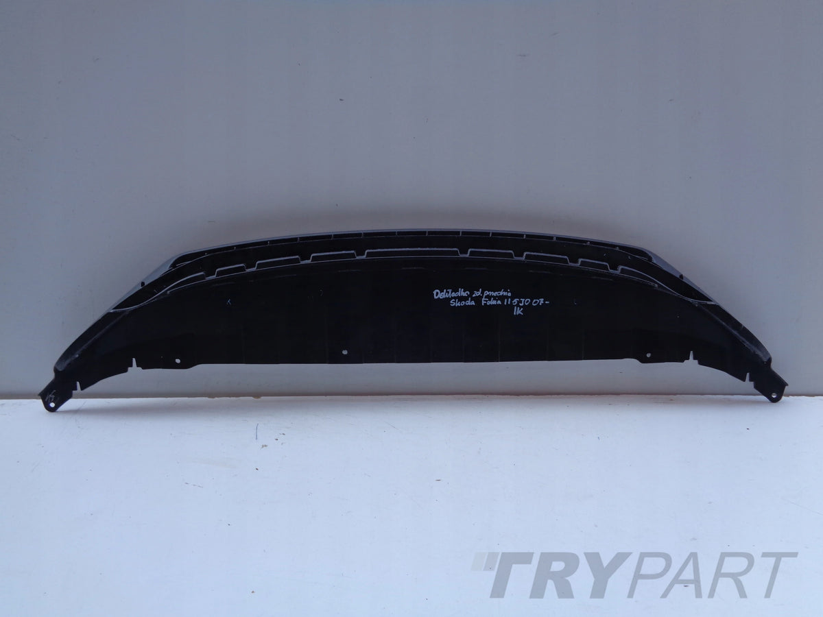 FRONT BUMPER LIP SKODA FABIA II 2 5J 5J0 07-