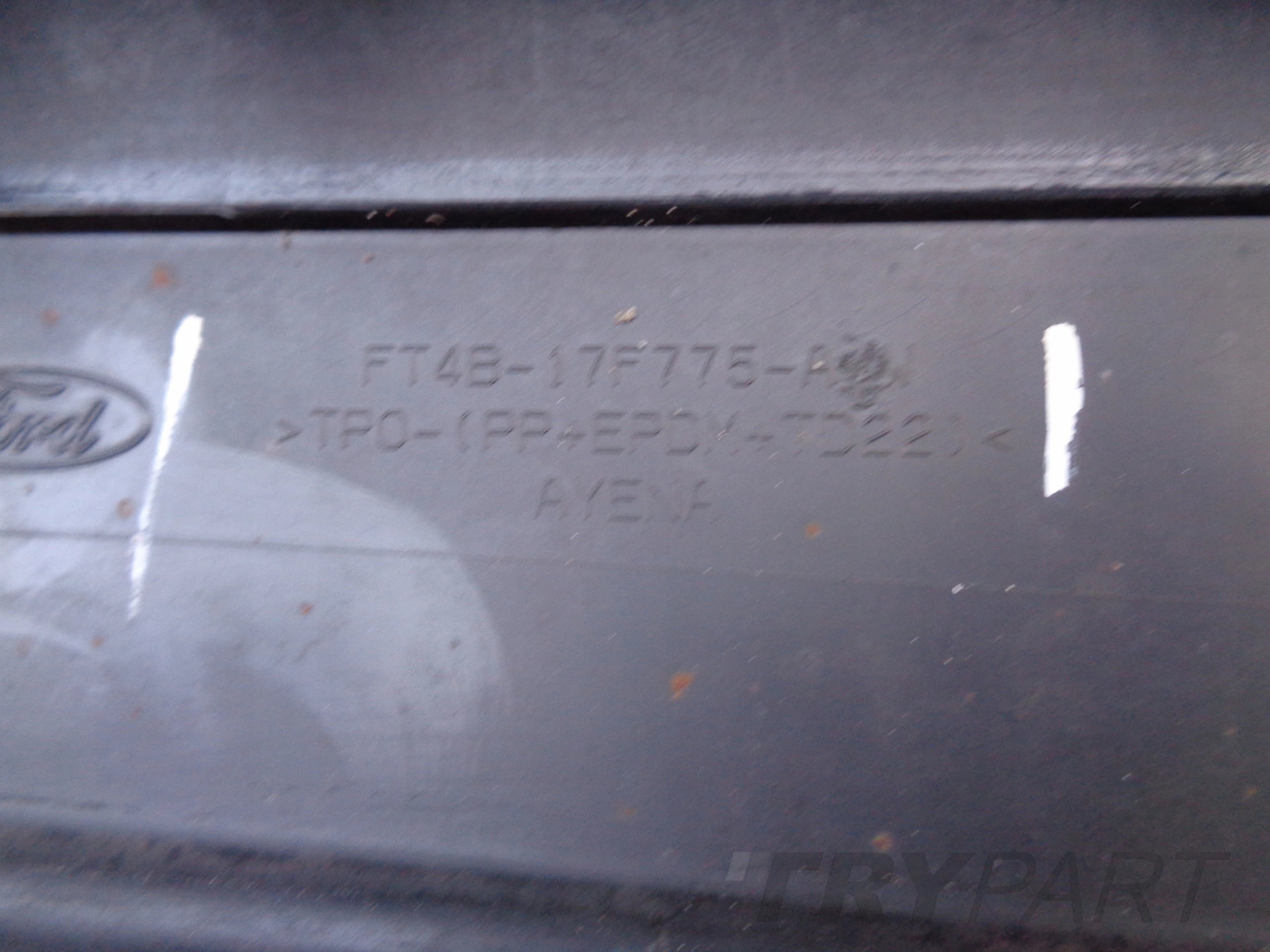 FRONT BUMPER LIP SPOILER FORD EDGE 18- FACELIFT