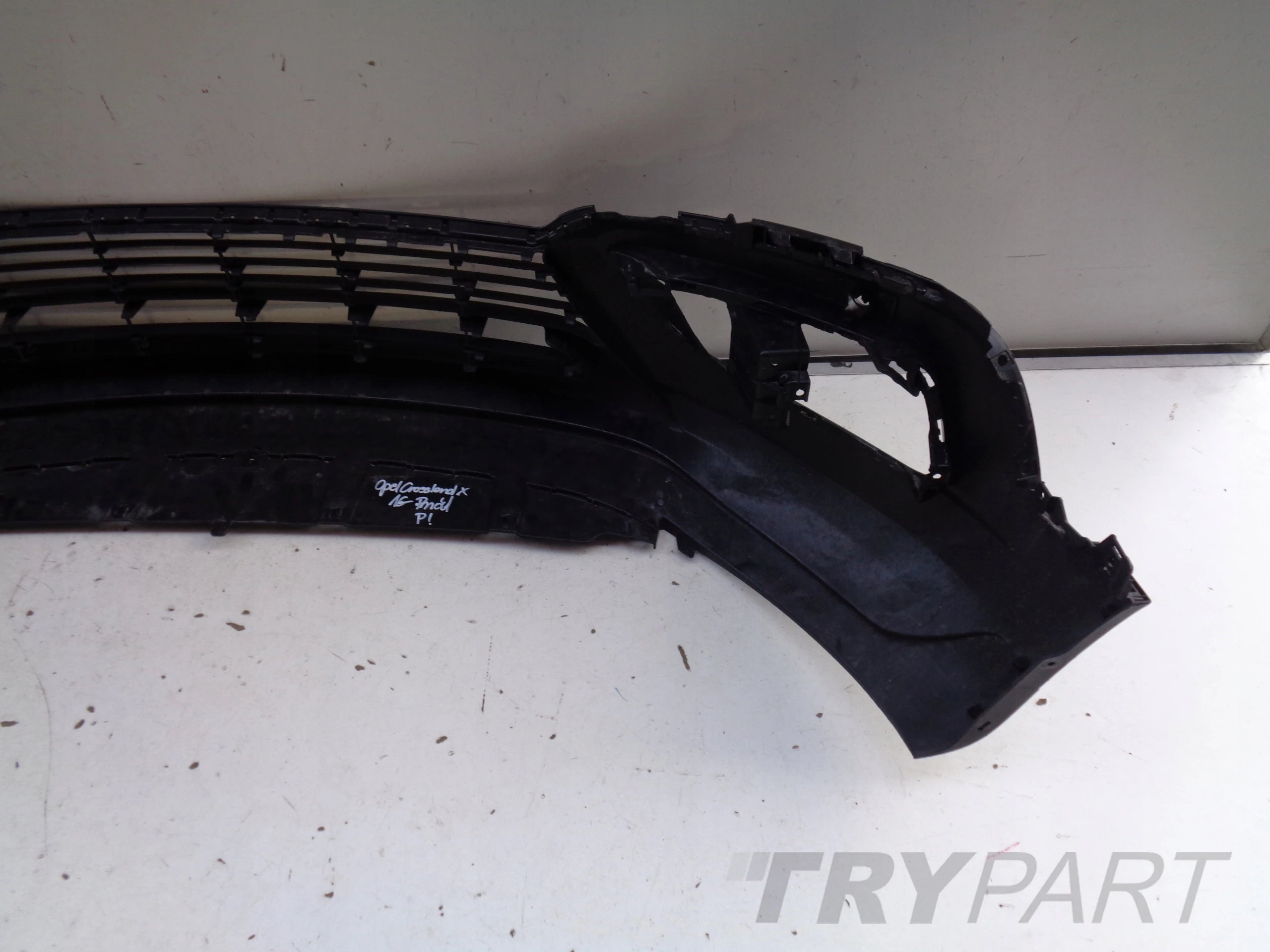 FRONT BUMPER LIP SPOILER OPEL CROSSLAND X 16-