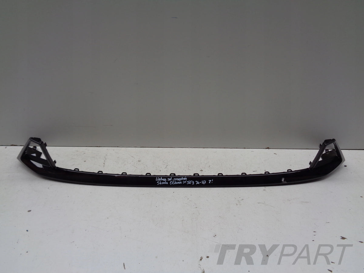 FRONT BUMPER LOWER STRIP SPOILER SKODA OCTAVIA IV 4 5E3 23- FACELIFT